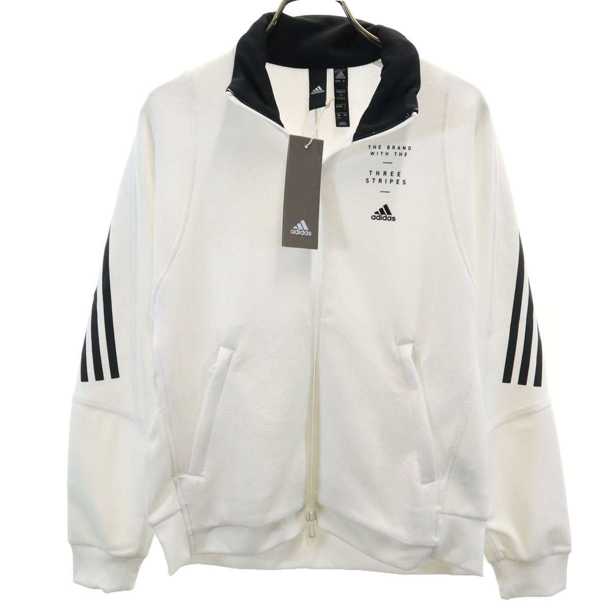 adidas アディダス 未使用 トラックジャケット S ホワイト ジャージ レディース