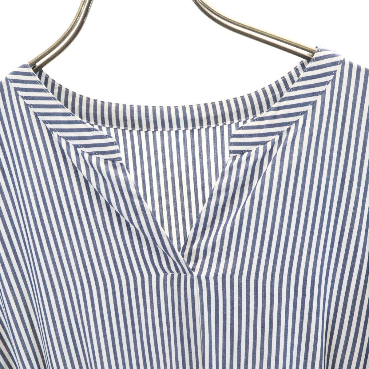 BLUE LABEL CRESTBRIDGE ブルーレーベルクレストブリッジ 7分袖 ワンピース 38 グリーン系 三陽商会 レディース