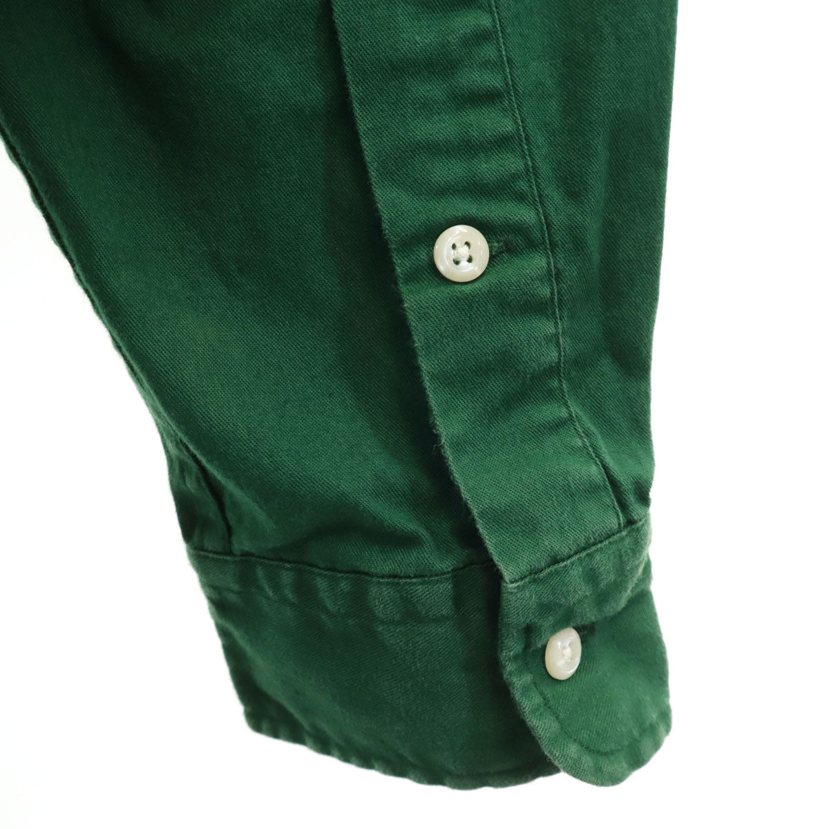 RALPH LAUREN ラルフローレン 長袖 ボタンダウンシャツ L グリーン系 メンズ