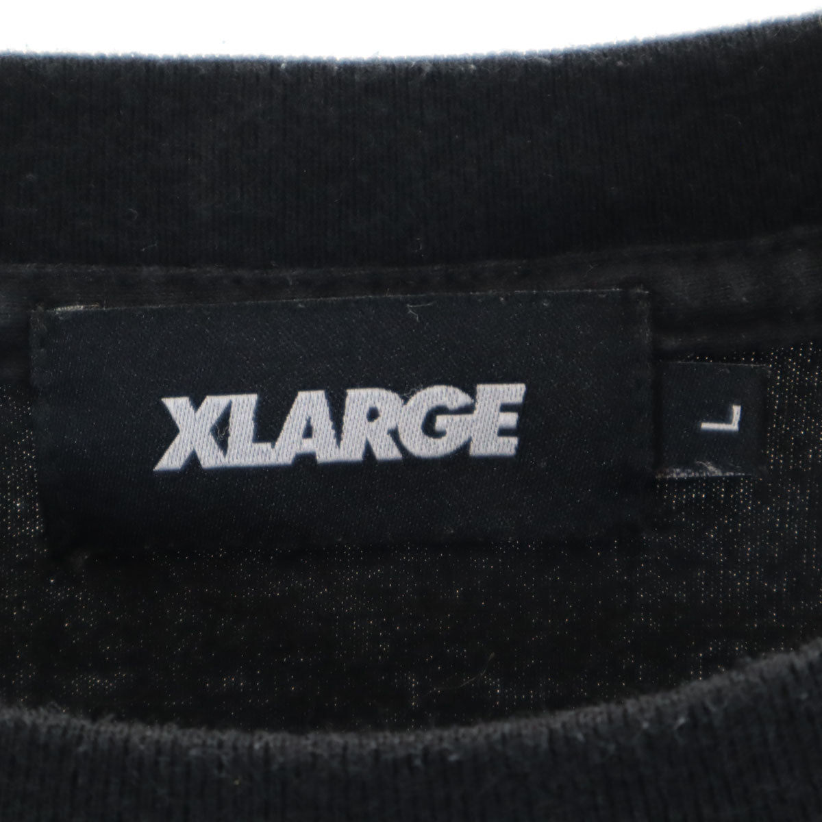 XLARGE エクストララージ 長袖 Tシャツ L ブラック ロンT メンズ