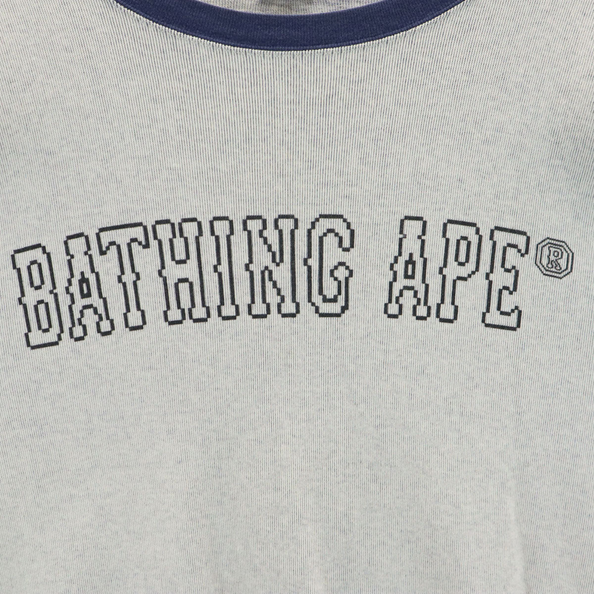 A BATHING APE アベイシングエイプ 日本製 長袖 トレーナー M グレー メンズ