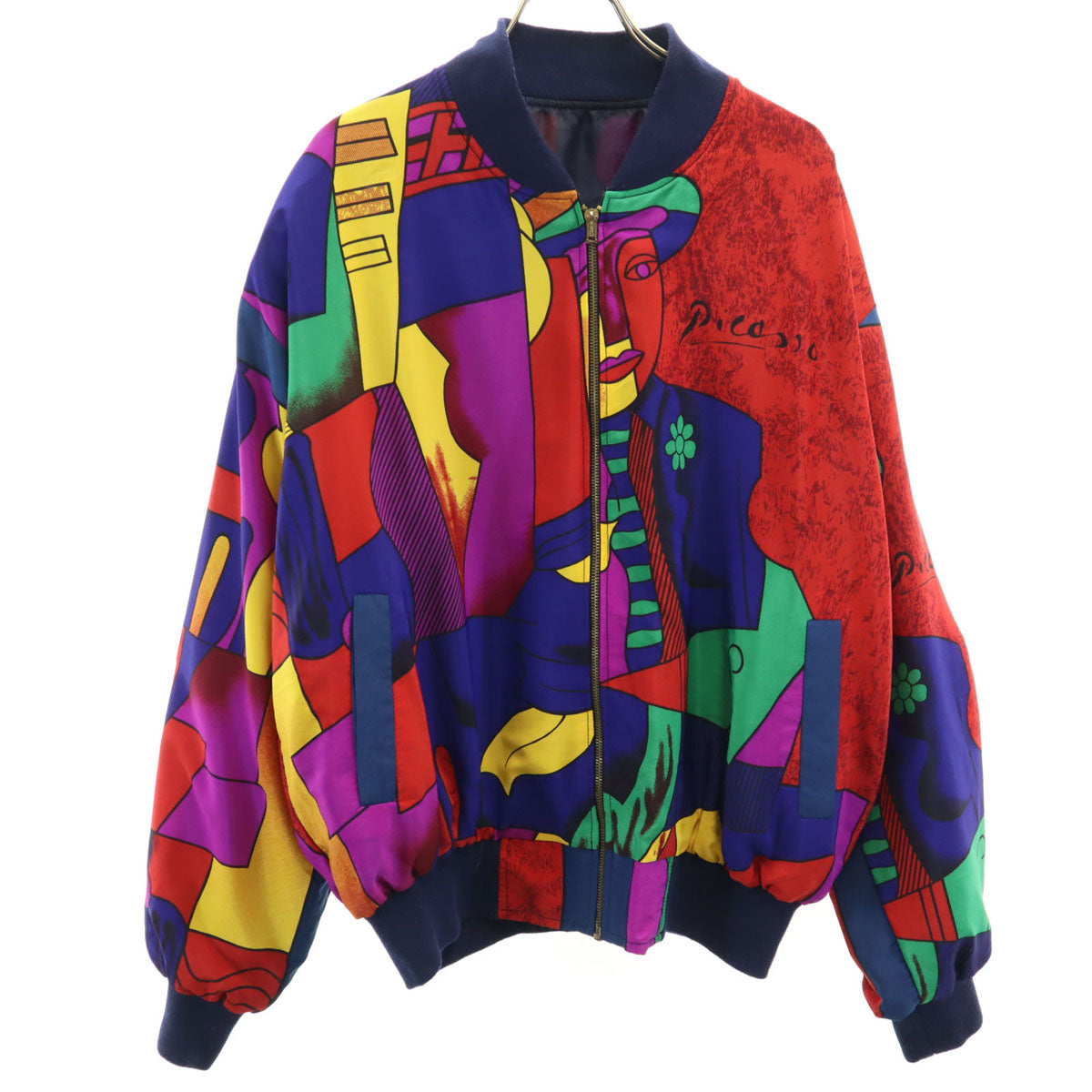 90s オールド ピカソプリント ジャケット レッド Picasso ブルゾン メンズ
