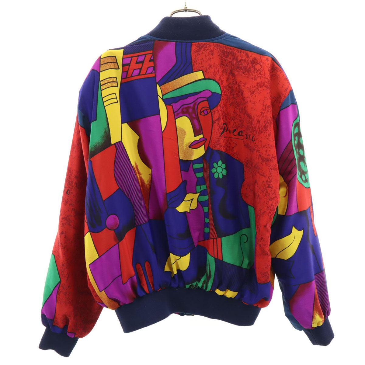 90s オールド ピカソプリント ジャケット レッド Picasso ブルゾン メンズ