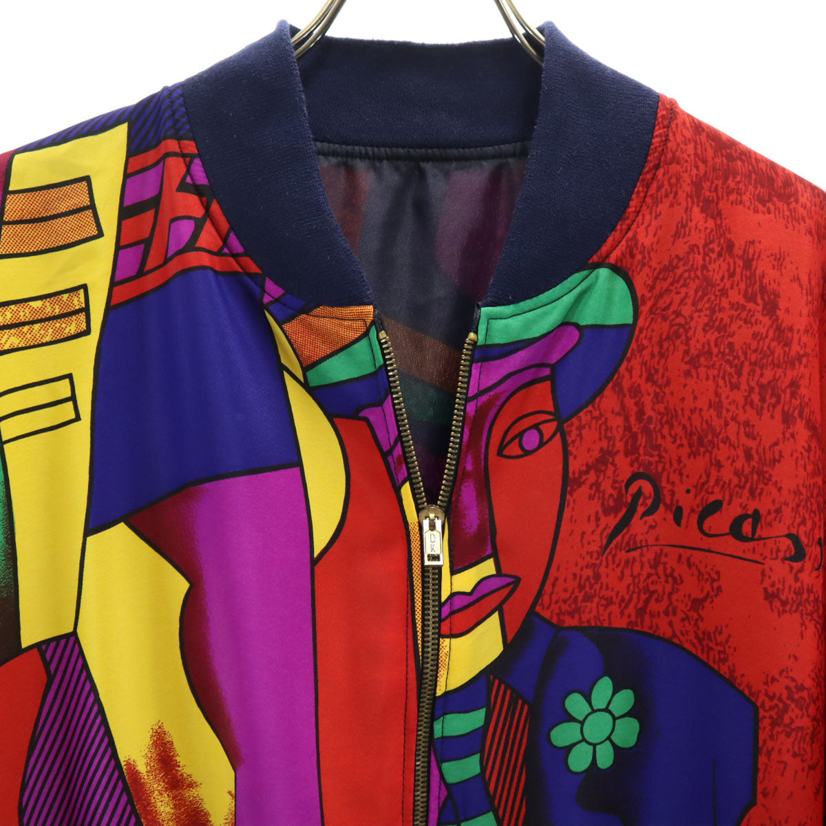 90s オールド ピカソプリント ジャケット レッド Picasso ブルゾン メンズ