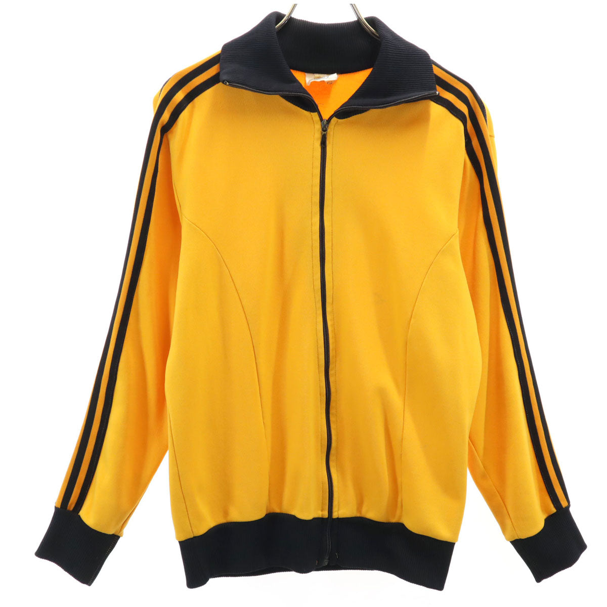 adidas アディダス 80s ヴィンテージ トラックジャケット 6 山吹色 ジャージ メンズ