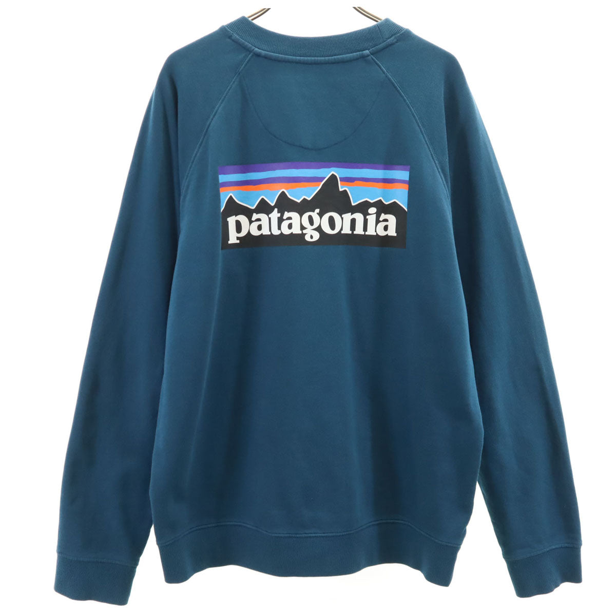 patagonia パタゴニア バックロゴ 長袖 スウェット トレーナー M 青紺 39603FA20 アウトドア メンズ
