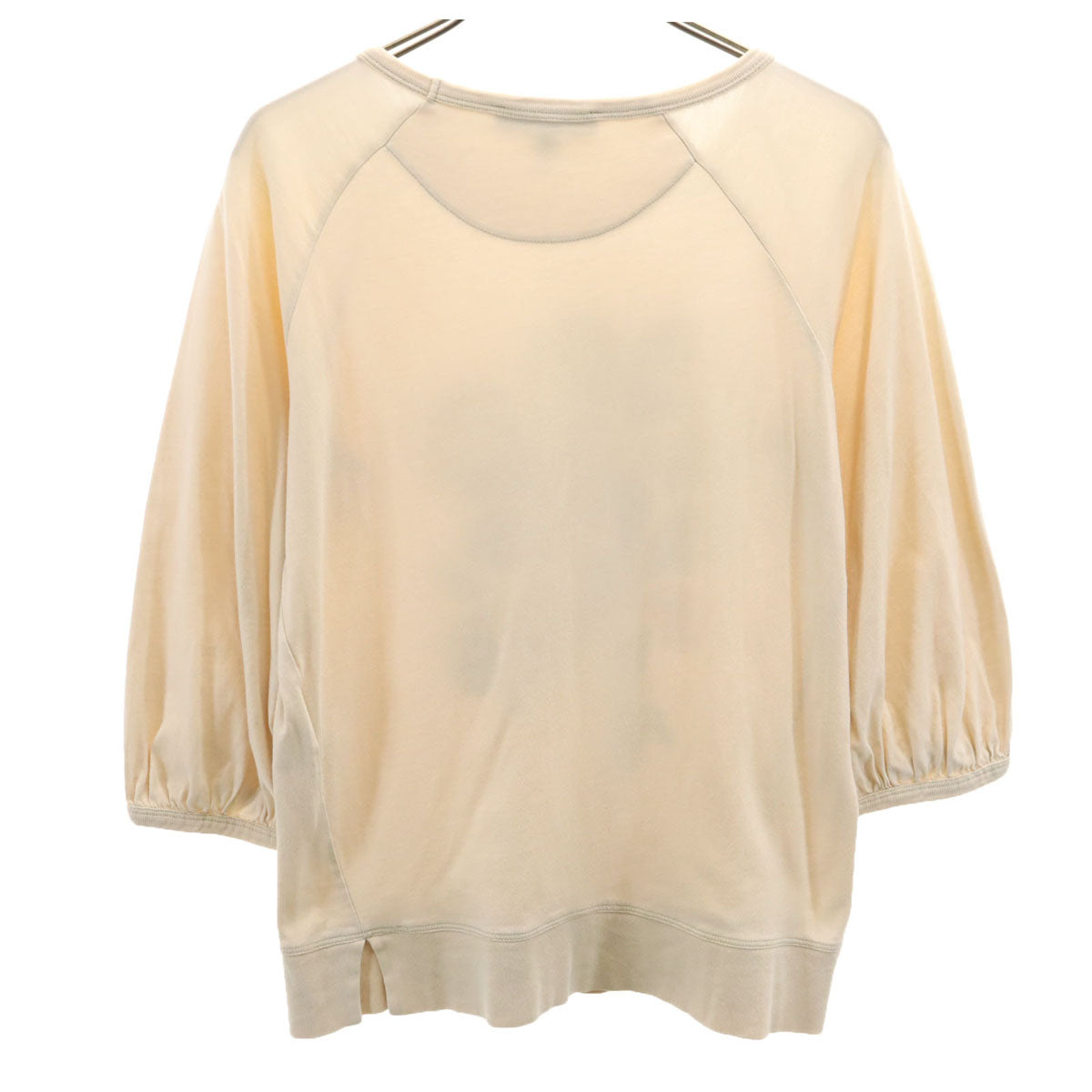 SEE BY CHLOE シーバイクロエ 7分袖 Tシャツ 40 ペールオレンジ ロンT レディース