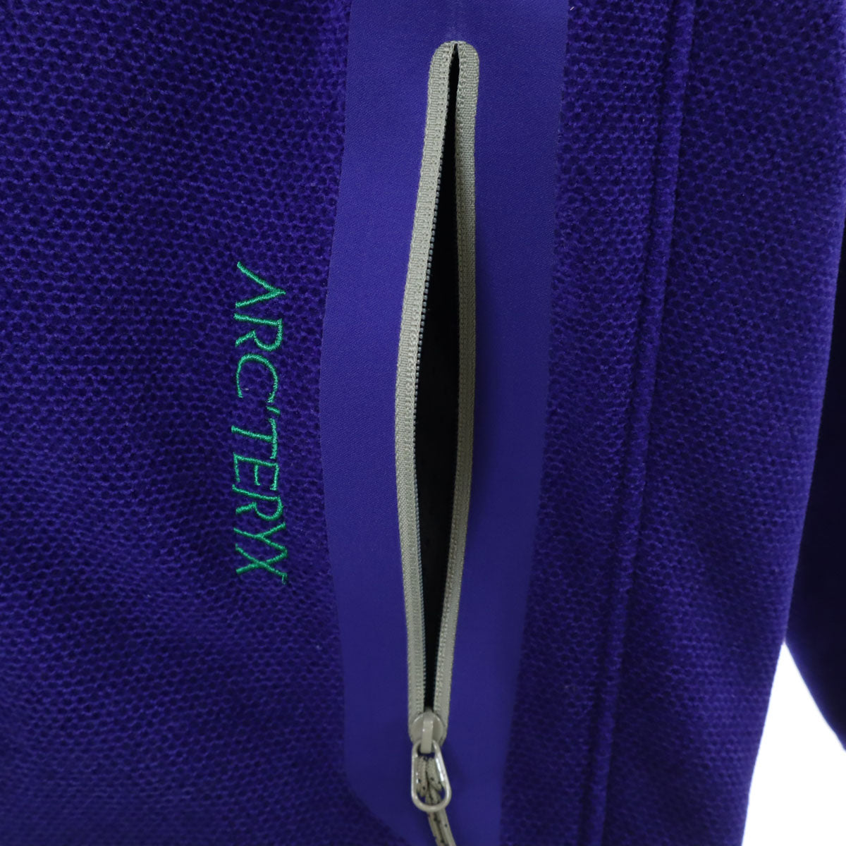 ARC'TERYX アークテリクス ポーラテック ストラトフーディー ジャケット S ブルー 裏フリース メンズ