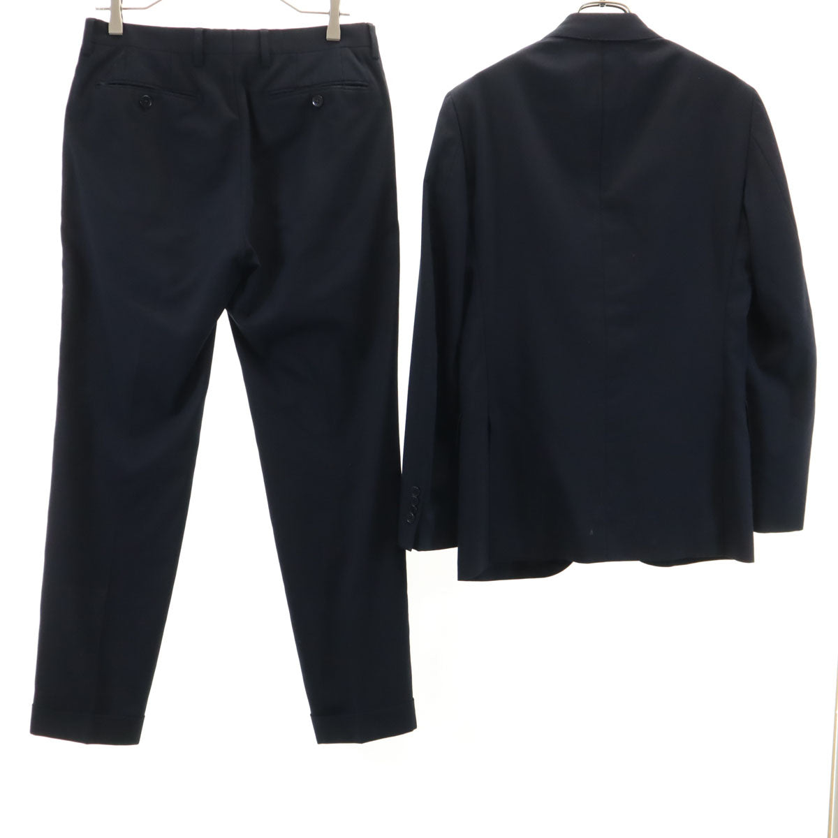 UNITED ARROWS ユナイテッドアローズ スーツ 上下 セットアップ 44 ネイビー メンズ