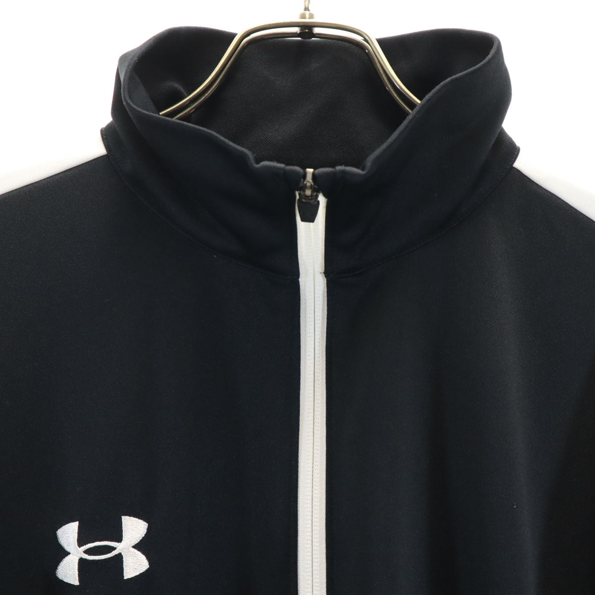 UNDER ARMOUR アンダーアーマー トラックジャケット 上下 セットアップ LG ブラック系 ジャージ メンズ