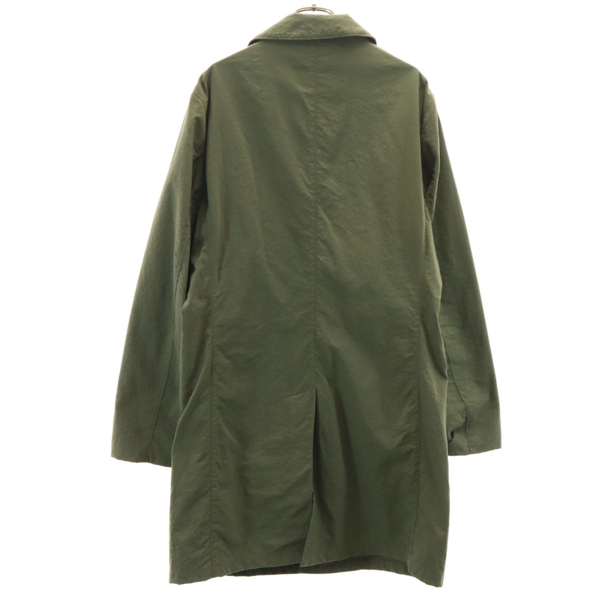 green label relaxing グリーンレーベルリラクシング ステンカラーコート L カーキ KOMATSU メンズ