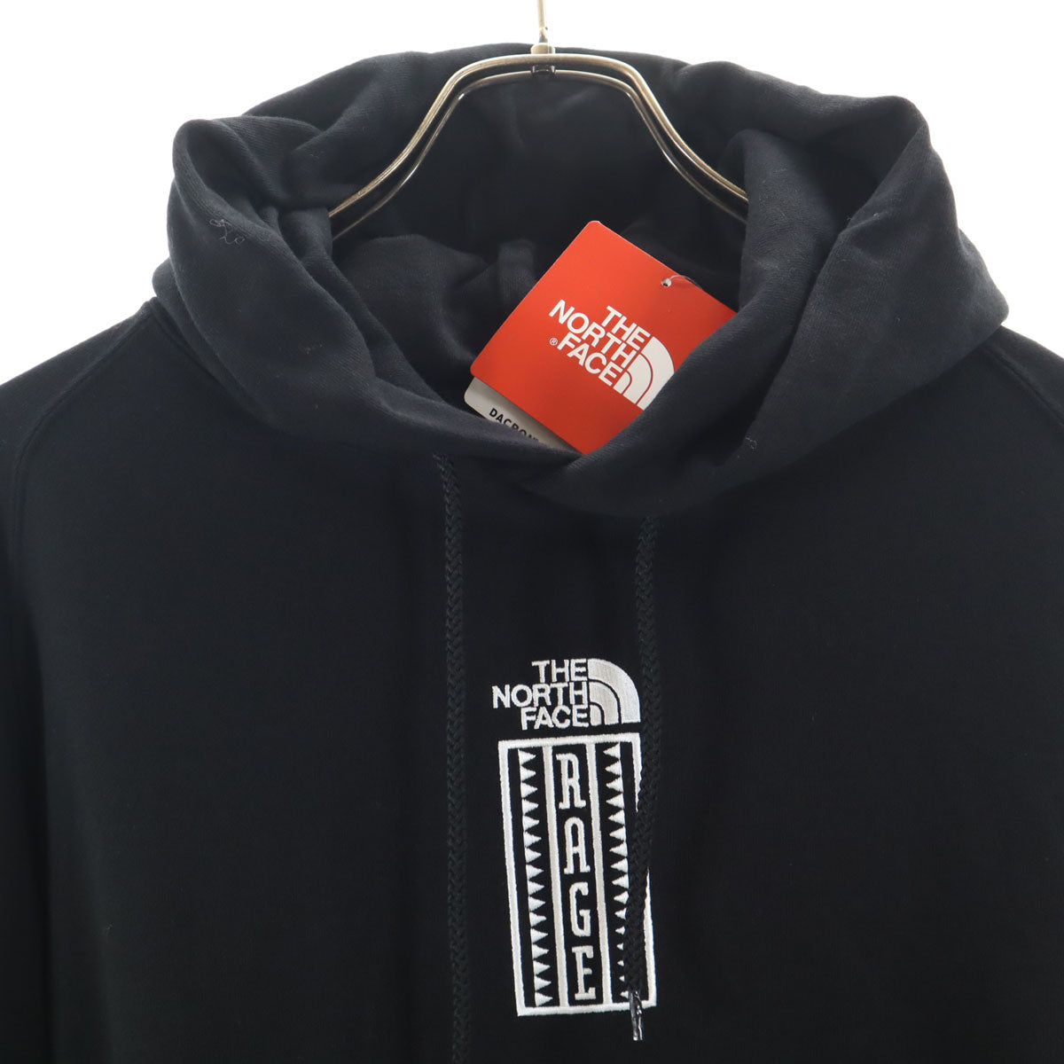 THE NORTH FACE ノースフェイス 長袖 RAGE スウェットパーカー M ブラック NT11965 アウトドア メンズ
