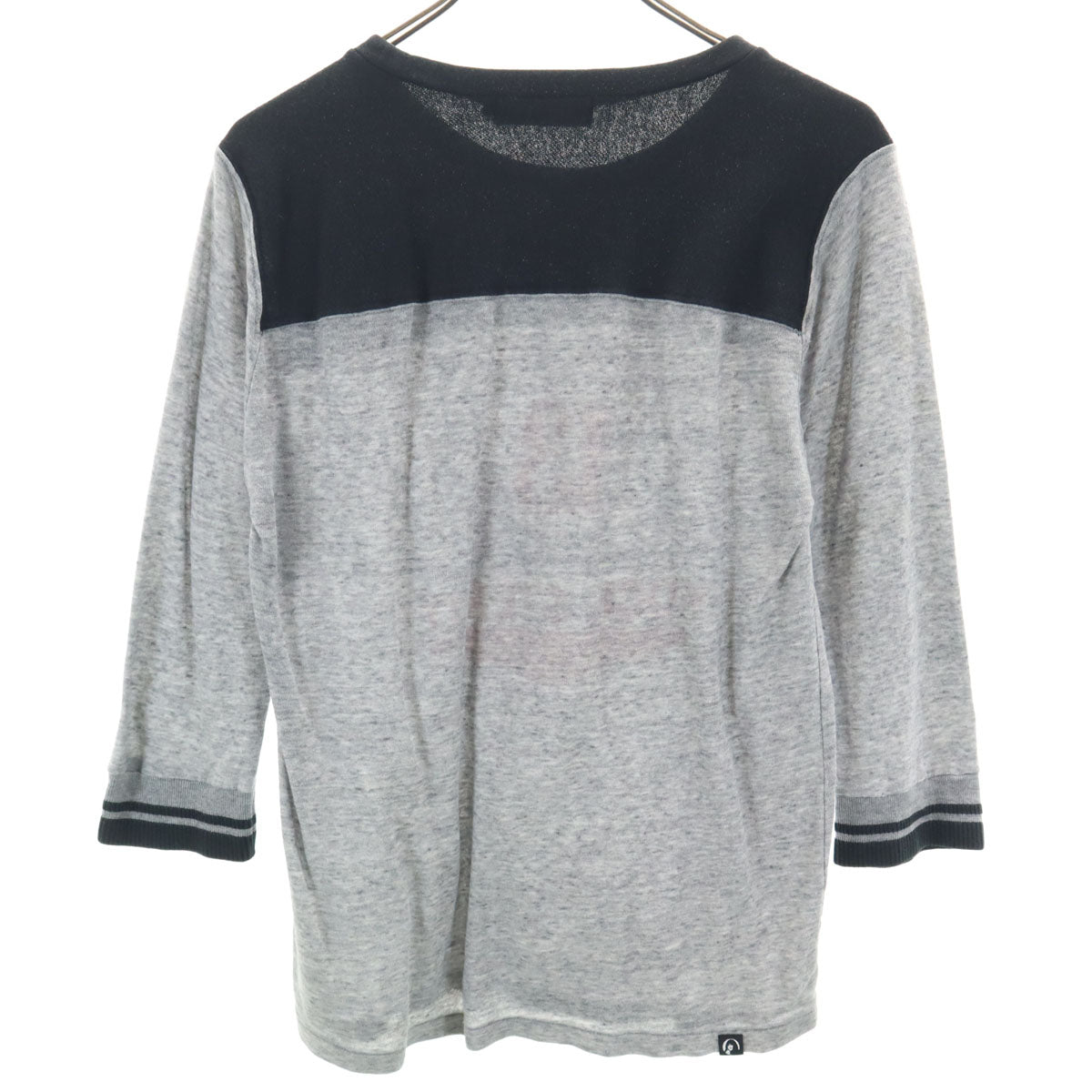 HYSTERIC GLAMOUR ヒステリックグラマー 日本製 7分袖 Tシャツ S グレー レディース