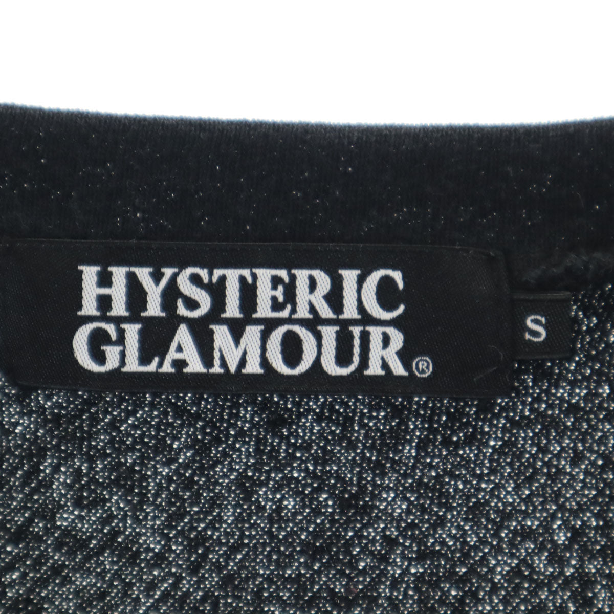 HYSTERIC GLAMOUR ヒステリックグラマー 日本製 7分袖 Tシャツ S グレー レディース