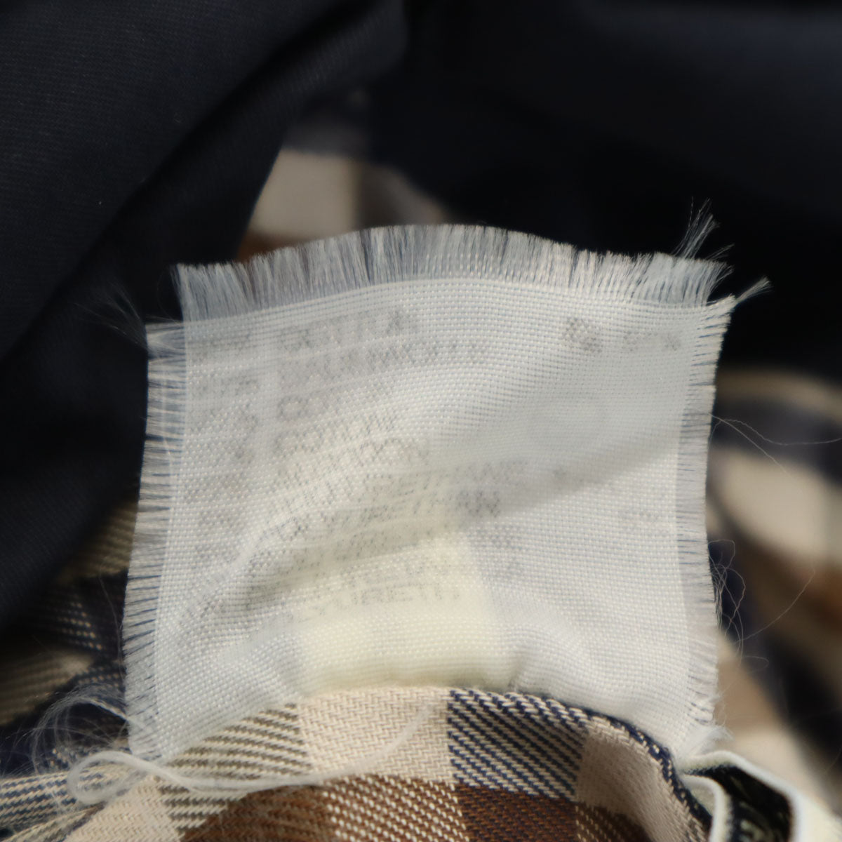 Aquascutum アクアスキュータム イングランド製 ステンカラーコート ネイビー メンズ