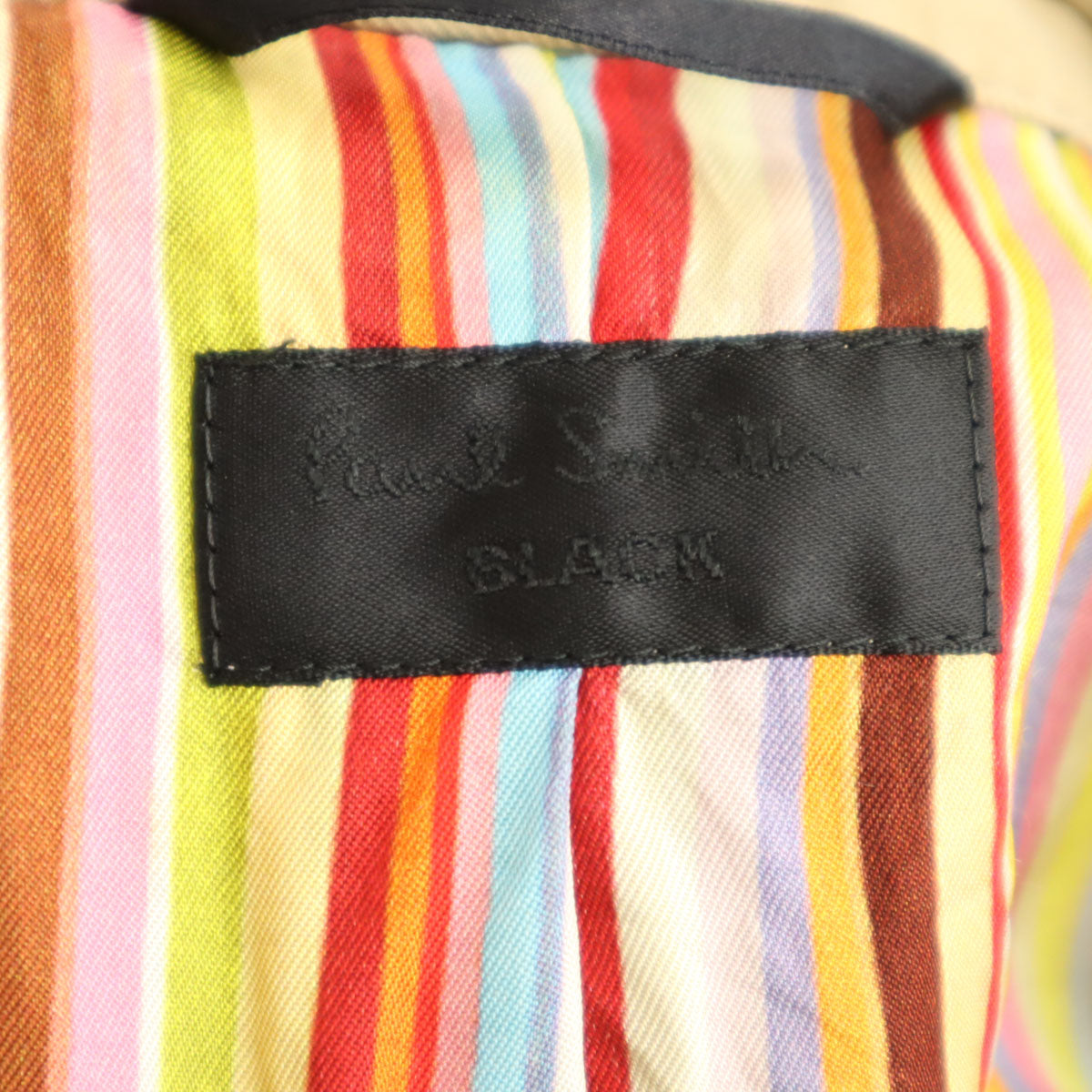 Paul Smith BLACK ポールスミス ブラック トレンチコート 40 ベージュ レディース