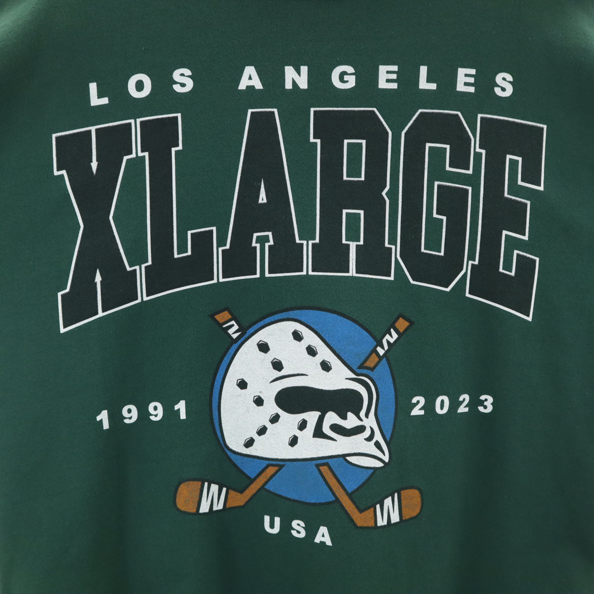 XLARGE エクストララージ 長袖 スウェット トレーナー M グリーン メンズ
