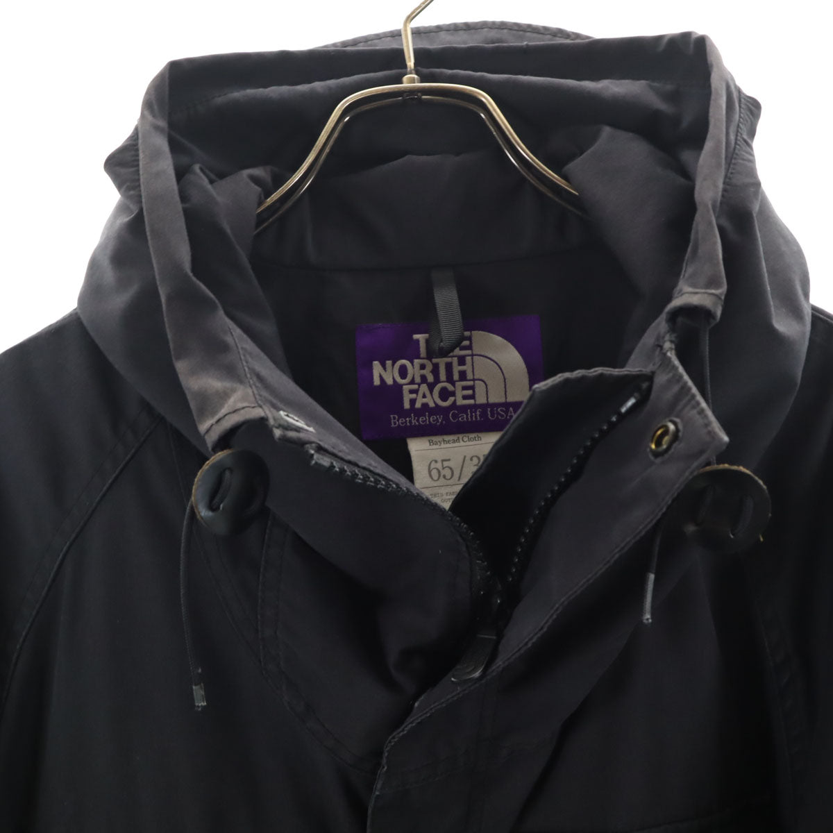 THE NORTH FACE ノースフェイス パープルレーベル 65/35 ベイヘッドクロス コート L チャコールブラック NP2556N アウトドア メンズ