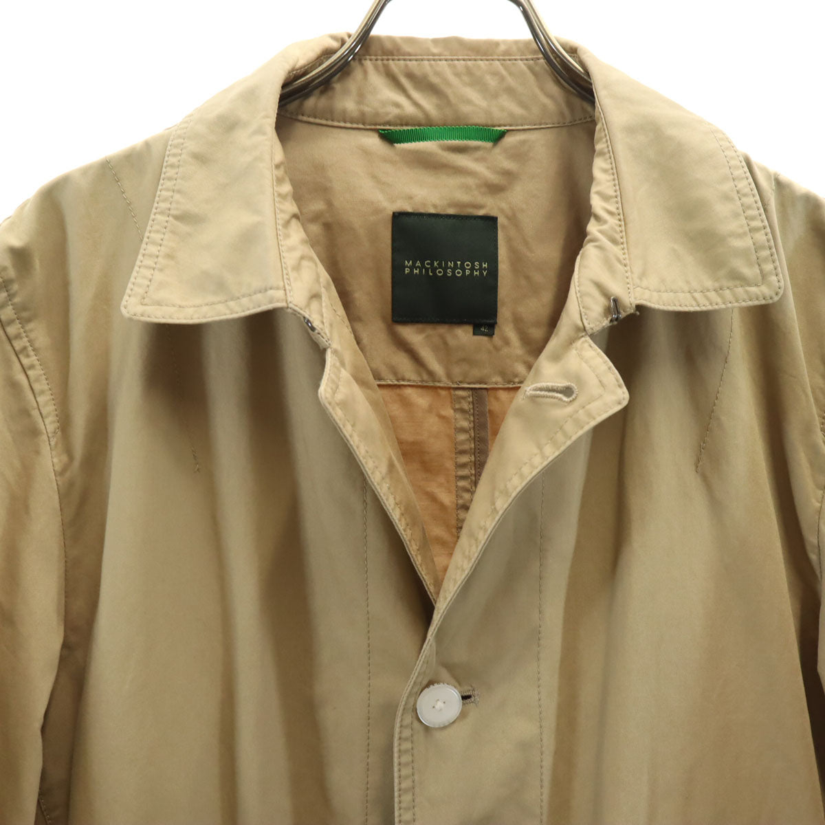 MACKINTOSH PHILOSOPHY マッキントッシュフィロソフィー 日本製 ジャケット 42 ベージュ メンズ