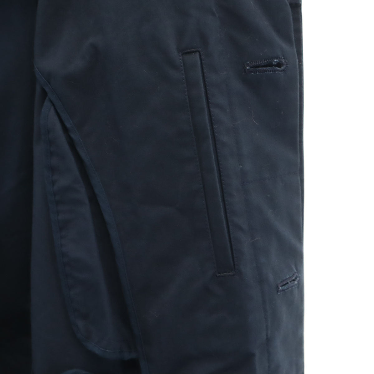 A.P.C. アーペーセー ステンカラーコート M ネイビー メンズ