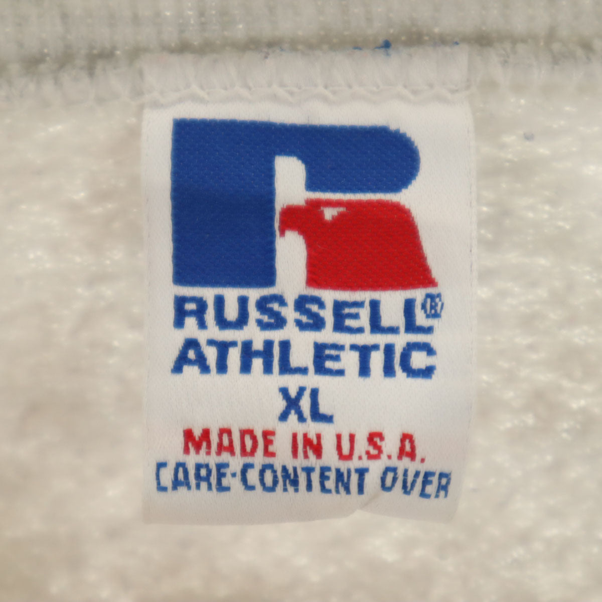 RUSSELL ATHLETIC ラッセルアスレチック 90s USA製 オールド CLEMSON MOM 長袖 スウェット トレーナー XL グレー メンズ