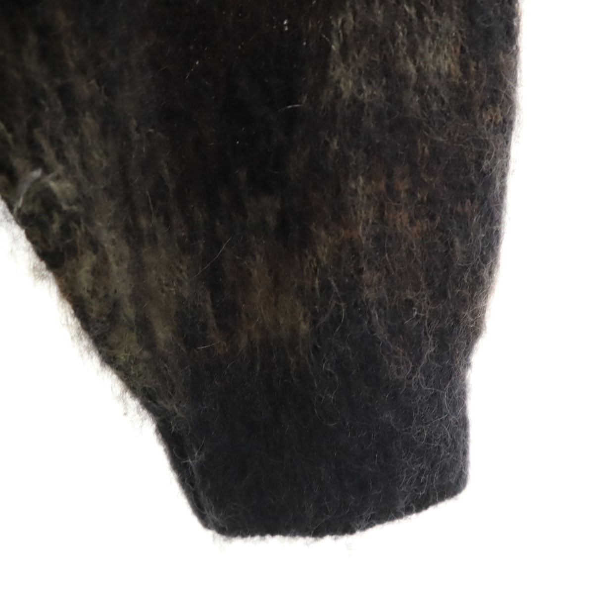 WYM ウィム 長袖 シャギー ニット S ネイビー セーター メンズ