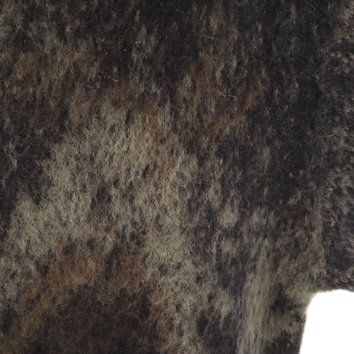 WYM ウィム 長袖 シャギー ニット S ネイビー セーター メンズ