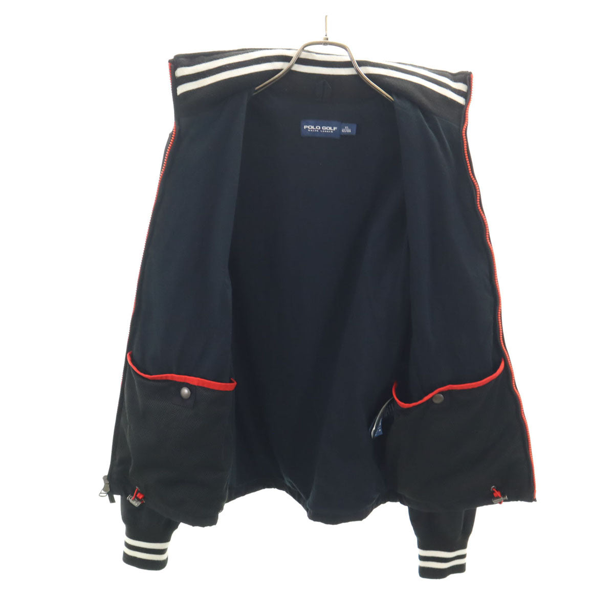 POLO GOLF RALPH LAUREN ポロゴルフラルフローレン ブルゾン XS ブラック ジャケット メンズ