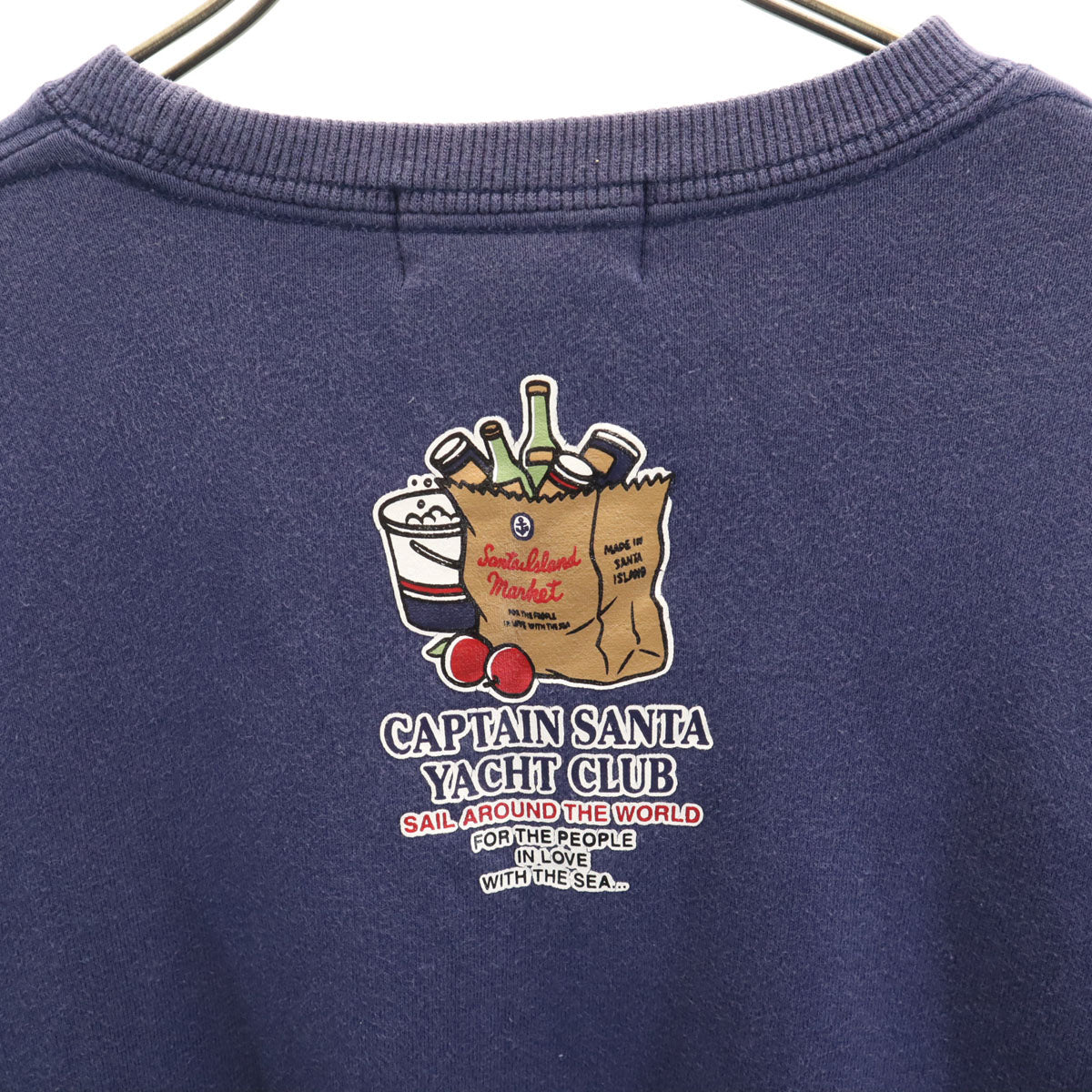 CAPTAIN SANTA キャプテンサンタ 日本製 長袖 スウェット トレーナー L ネイビー メンズ