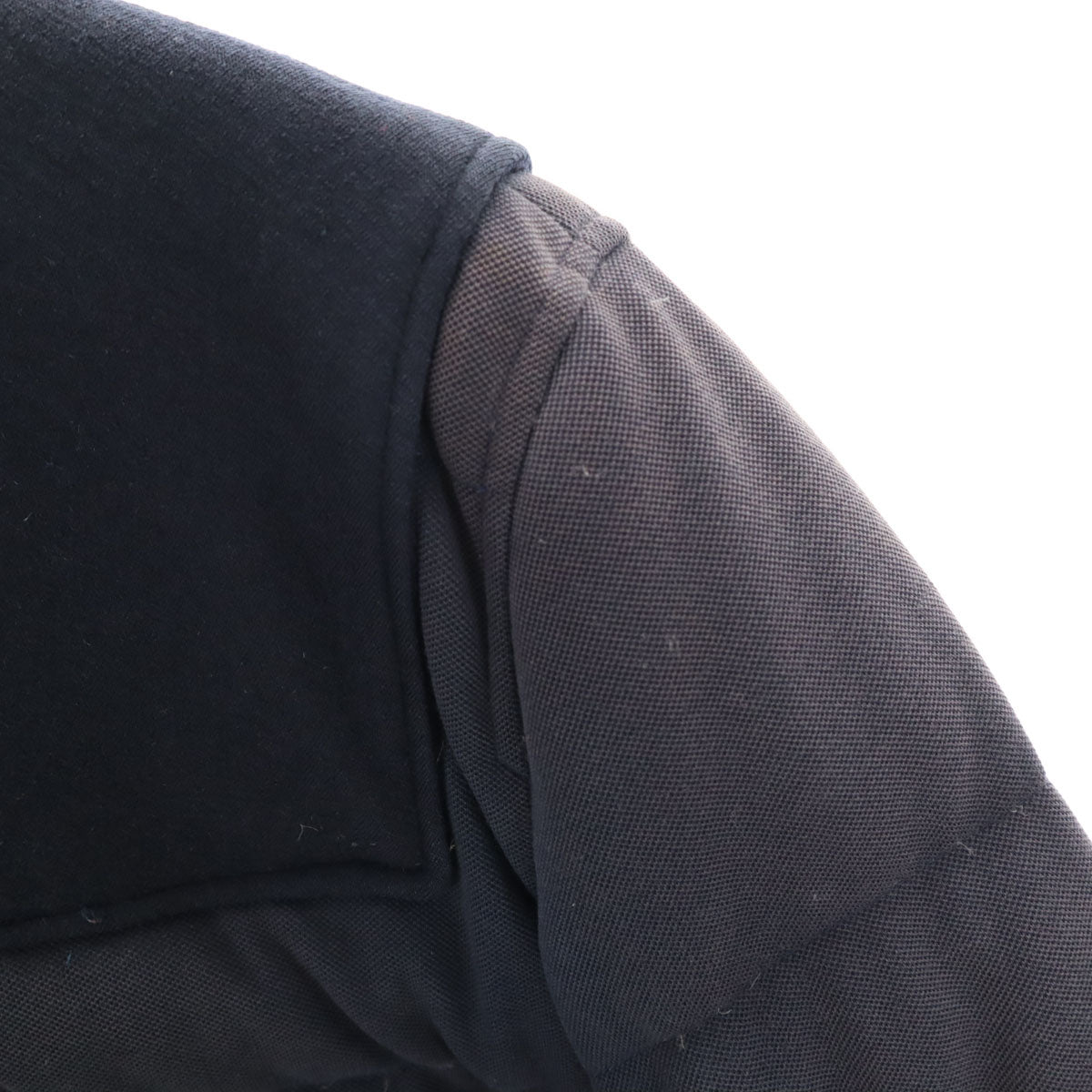 FRED PERRY フレッドペリー ハイブリッド ダウンジャケット XS ネイビー メンズ