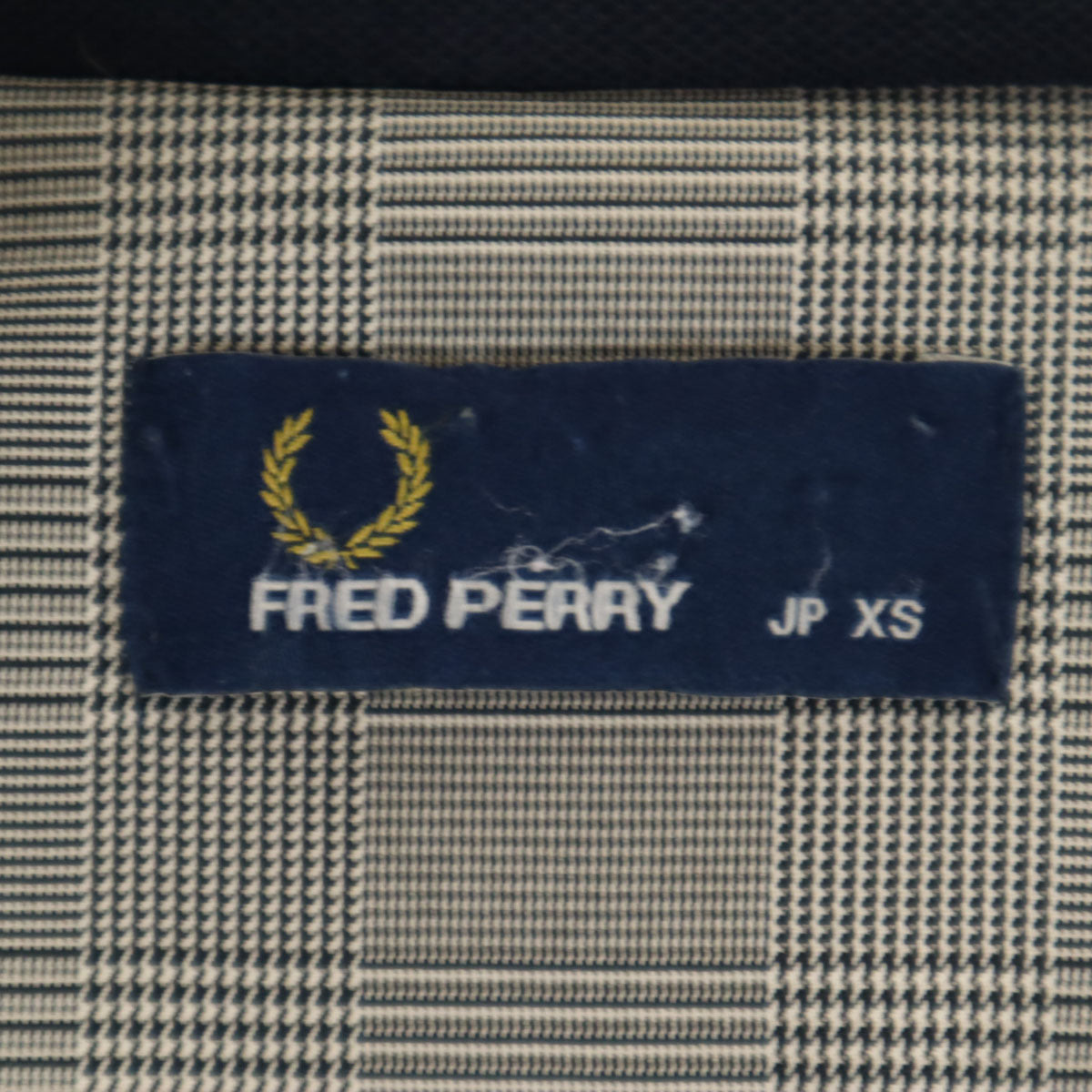 FRED PERRY フレッドペリー ハイブリッド ダウンジャケット XS ネイビー メンズ