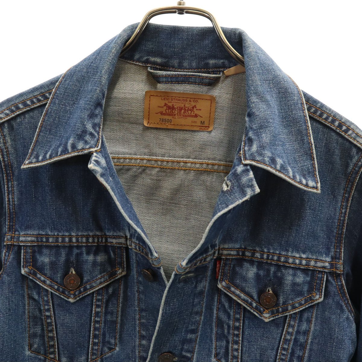 Levi's リーバイス 90s オールド デニムジャケット M ウォッシュブルー ジージャン トラッカー レディース