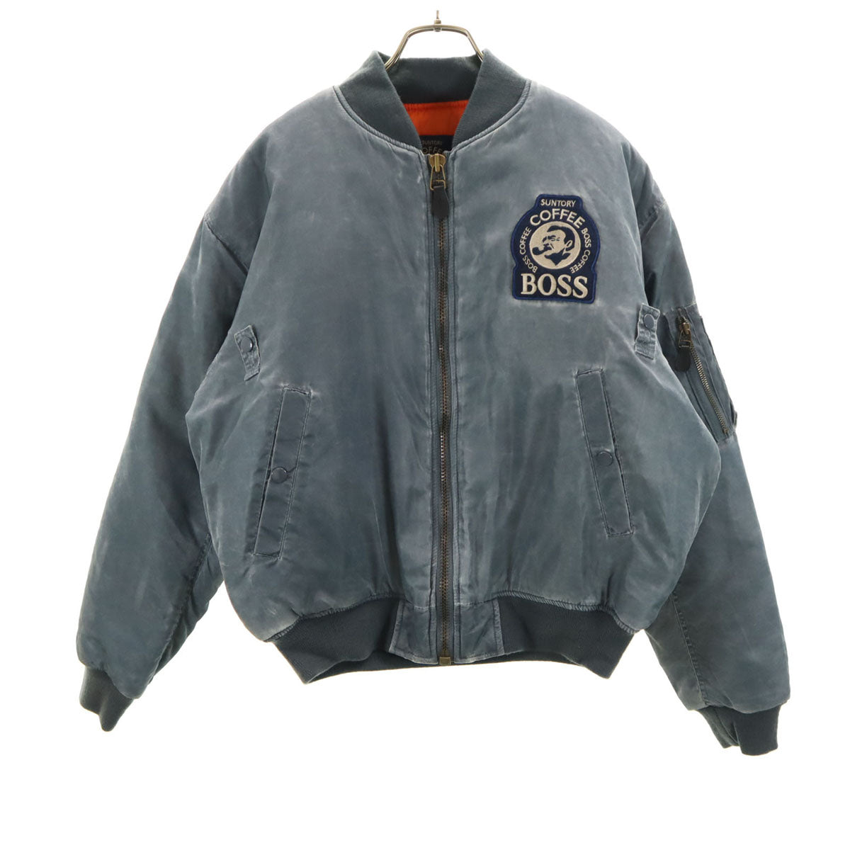 サントリー ボス MA-1 フライトジャケット グレー メンズ
