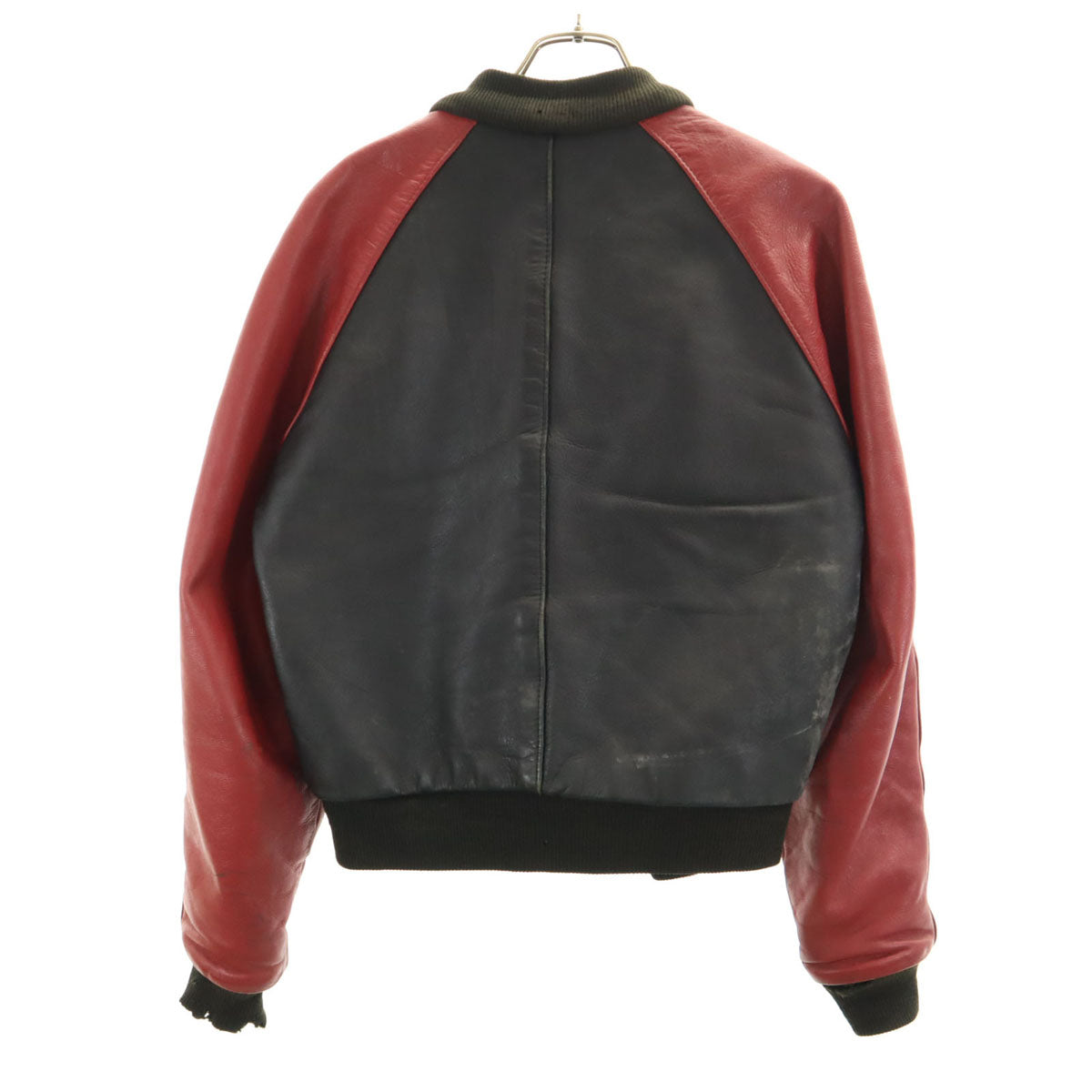 バンソンレザー USA製 本革レザー ブルゾン 36 ブラック ジャケット メンズ