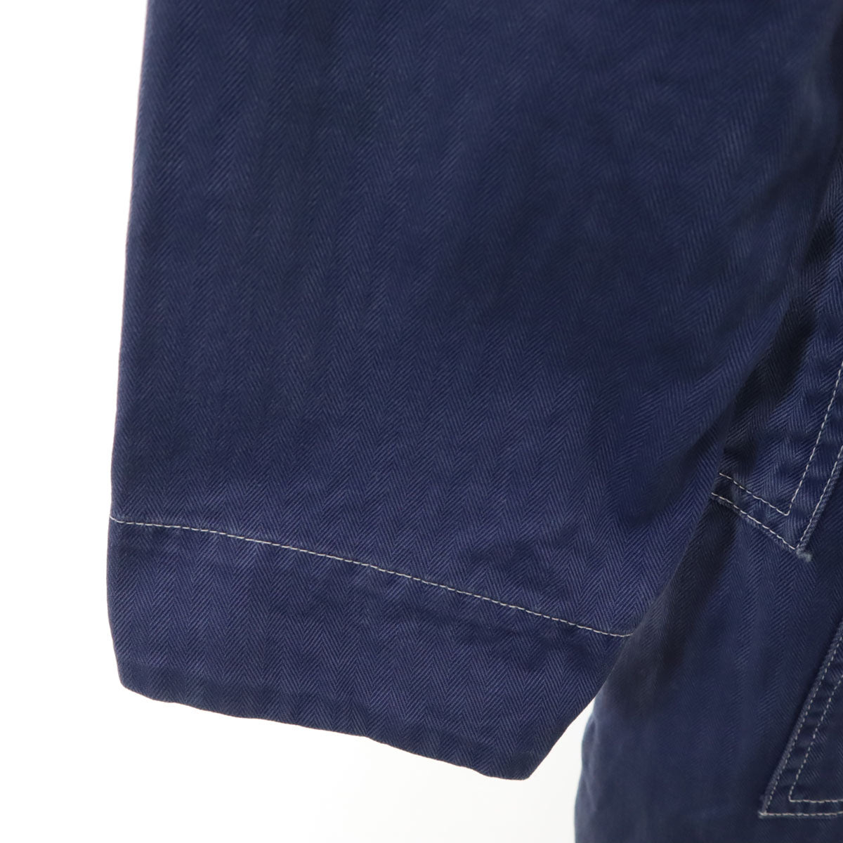 BEDWIN ベドウィン 日本製 ヘリンボーン カバーオール 2 ネイビー メンズ