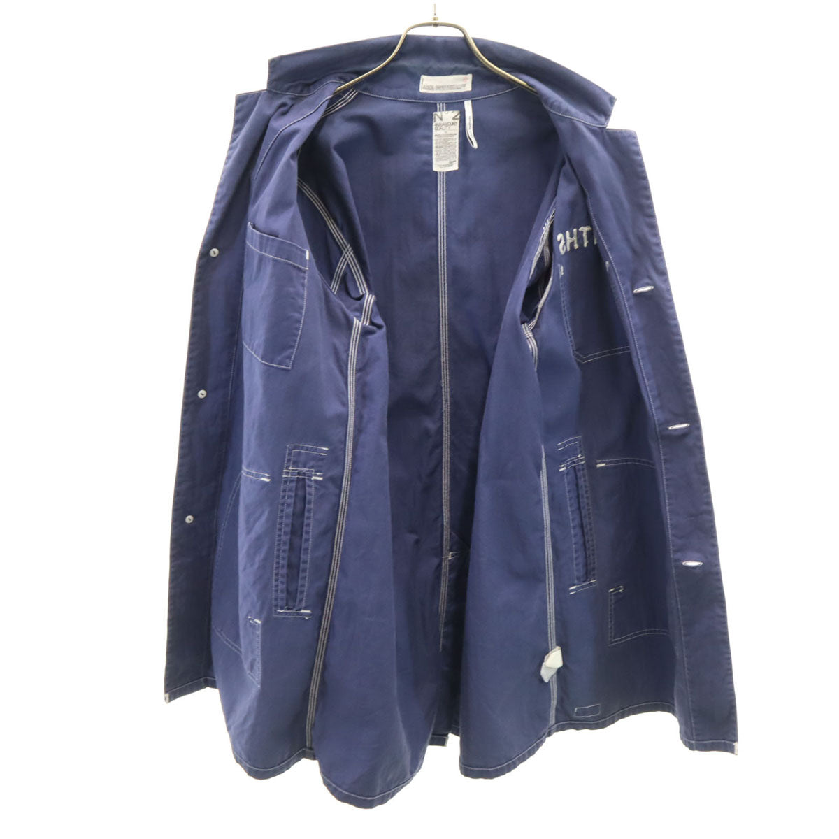 BEDWIN ベドウィン 日本製 ヘリンボーン カバーオール 2 ネイビー メンズ