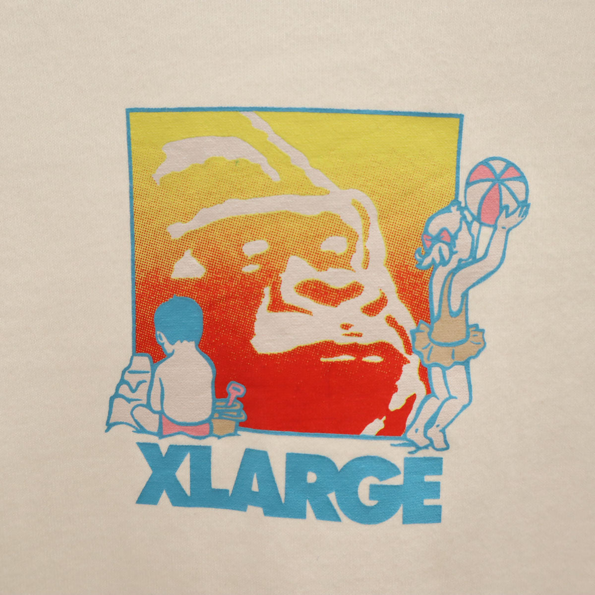 XLARGE エクストララージ 長袖 Tシャツ XL ホワイト ロンT メンズ