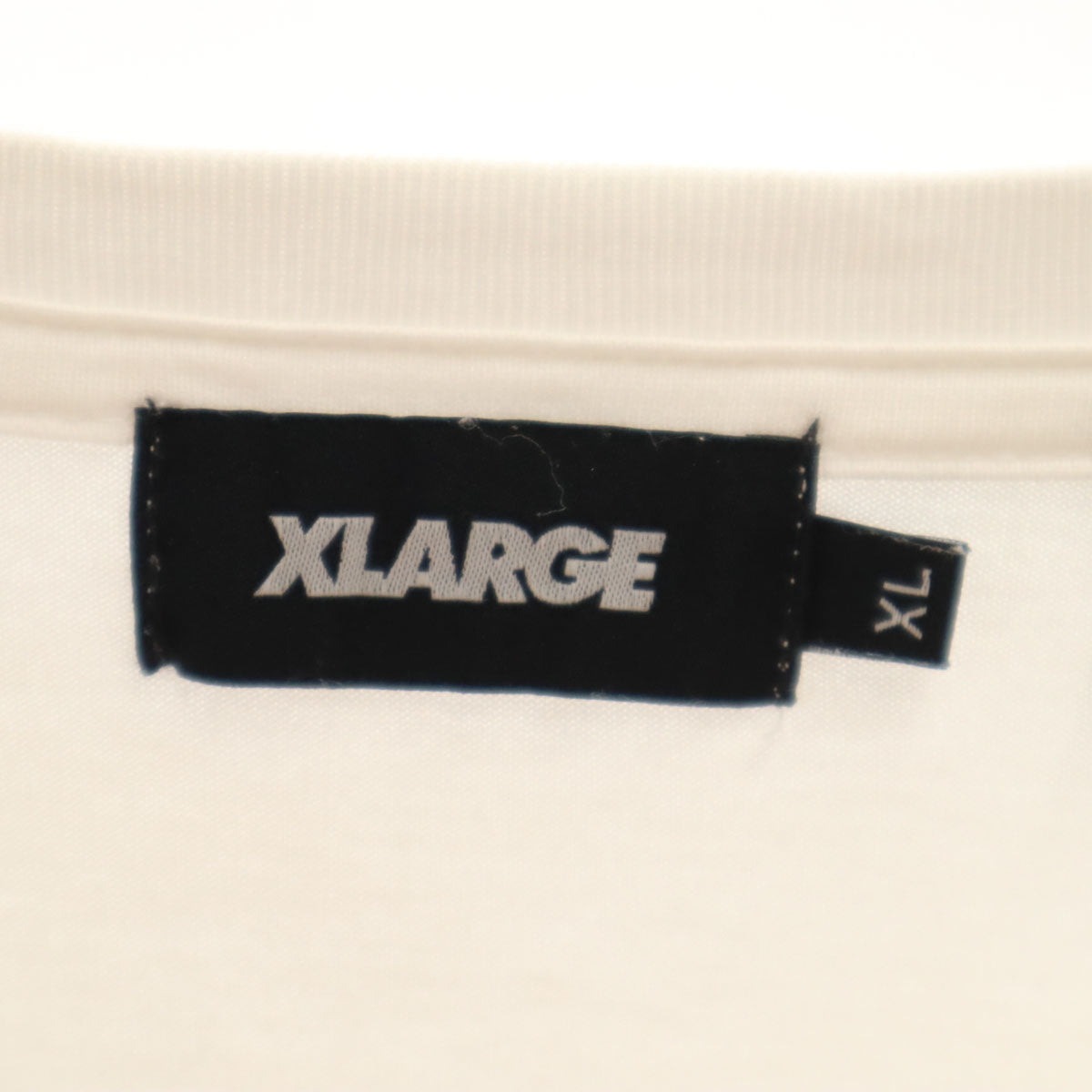 XLARGE エクストララージ 長袖 Tシャツ XL ホワイト ロンT メンズ