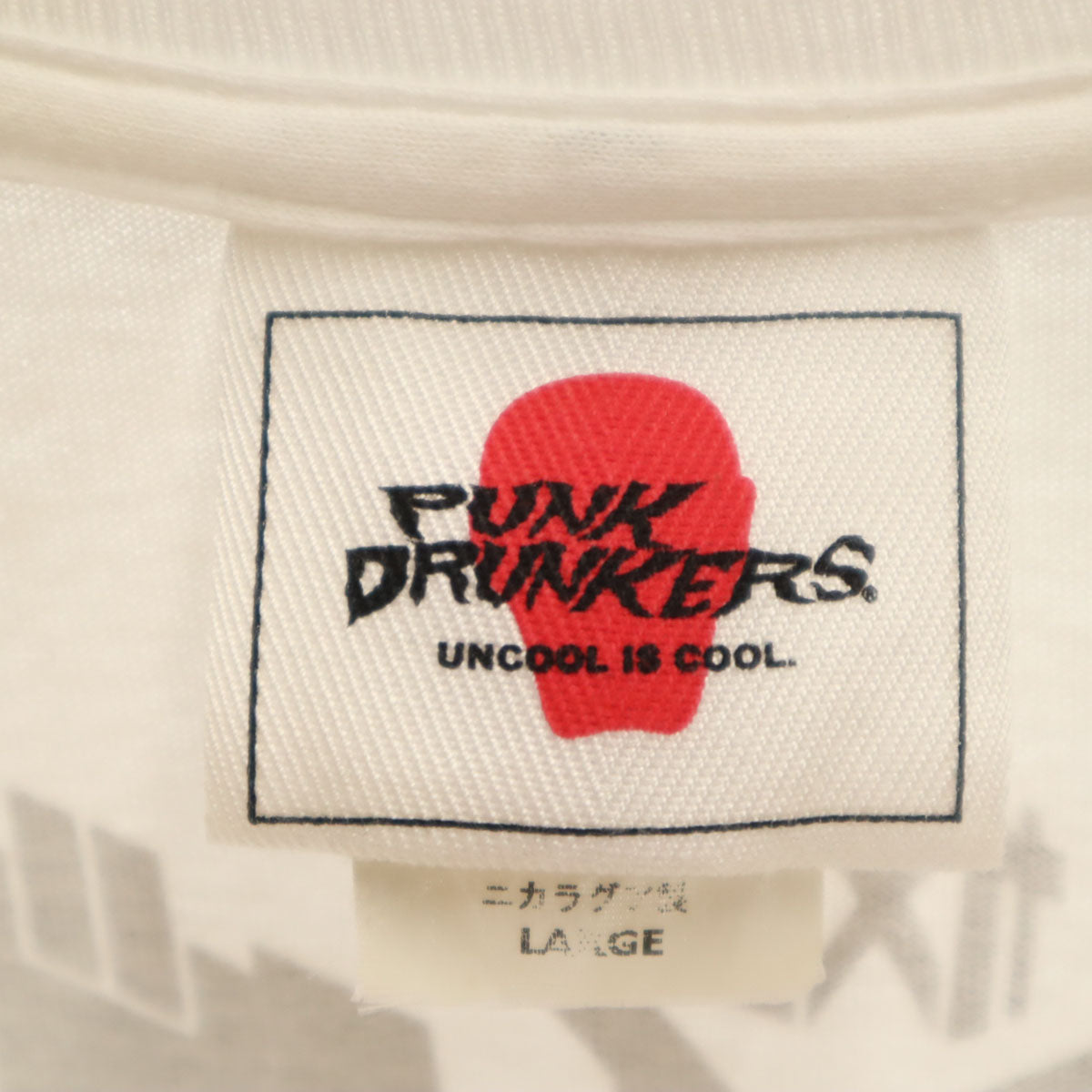 PUNK DRUNKERS パンクドランカーズ 平成ライダー20作品記念 長袖 Tシャツ L ホワイト ロンT メンズ