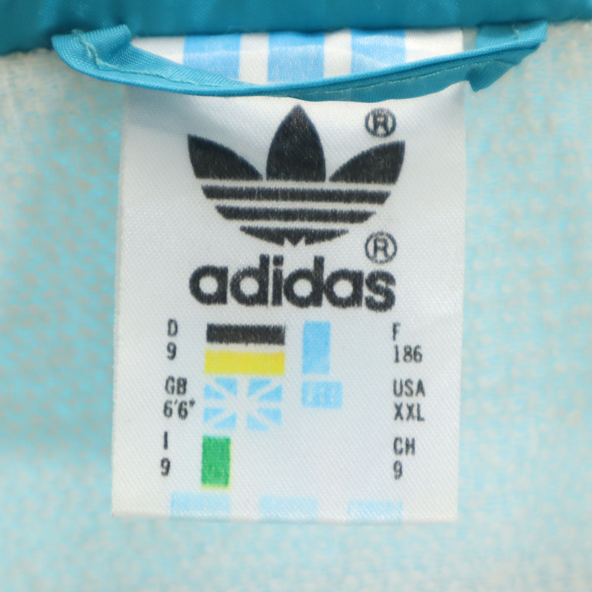 adidas アディダス 80s ヴィンテージ ナイロンジャケット XXL グリーン系 ビックサイズ レディース