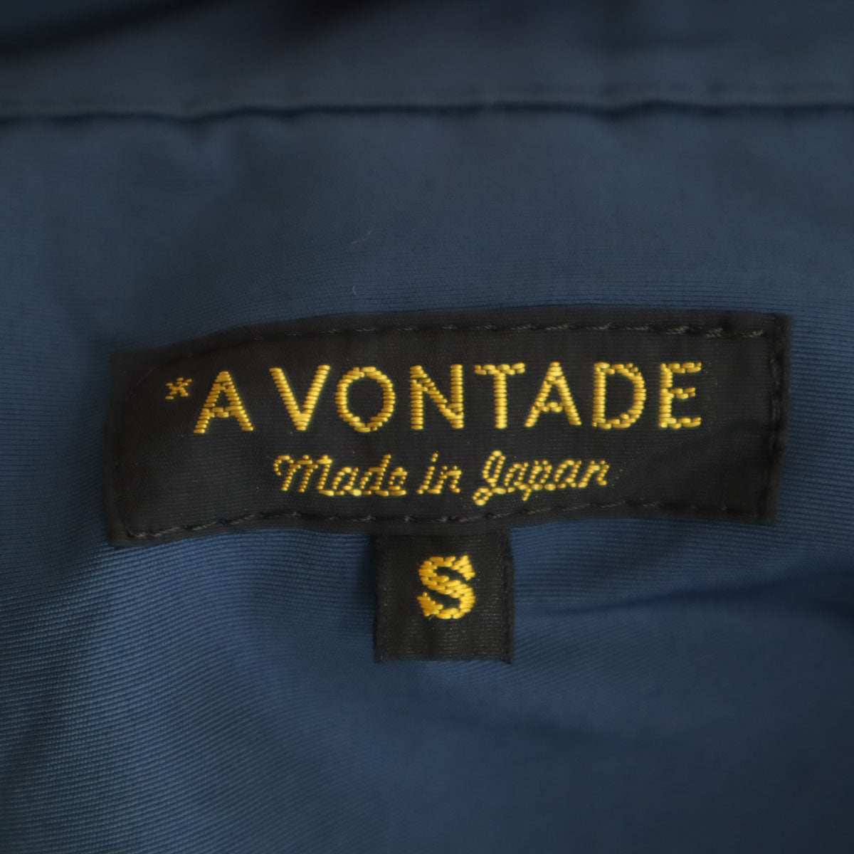 A VONTADE アボンタージ マウンテンパーカー S ネイビー ジャケット メンズ