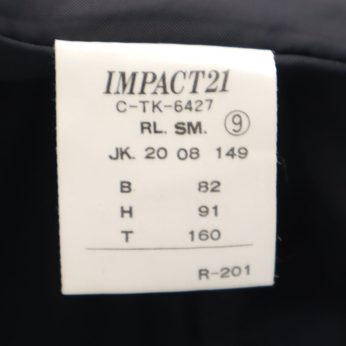 RALPH LAUREN ラルフローレン ストライプ柄 テーラードジャケット 9 ネイビー ダブルボタン レディース