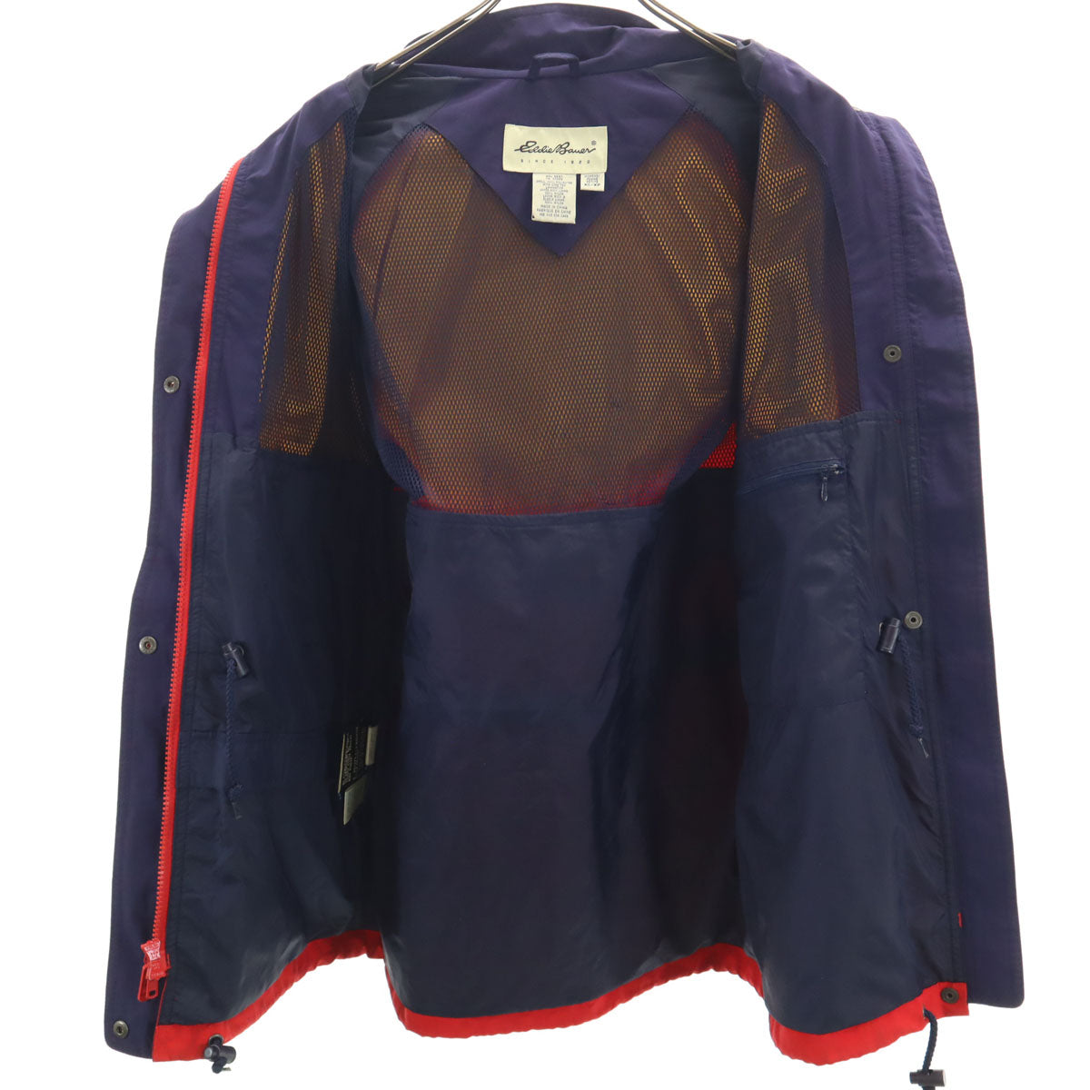 Eddie Bauer エディーバウアー 00s 白タグ オールド ゴアテックス マウンテンパーカー XS レッド アウトドア レディース