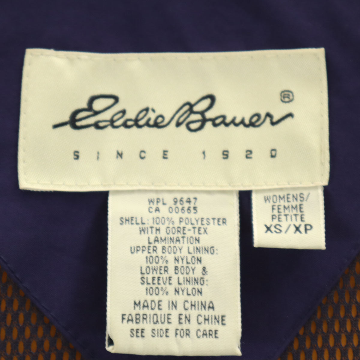 Eddie Bauer エディーバウアー 00s 白タグ オールド ゴアテックス マウンテンパーカー XS レッド アウトドア レディース