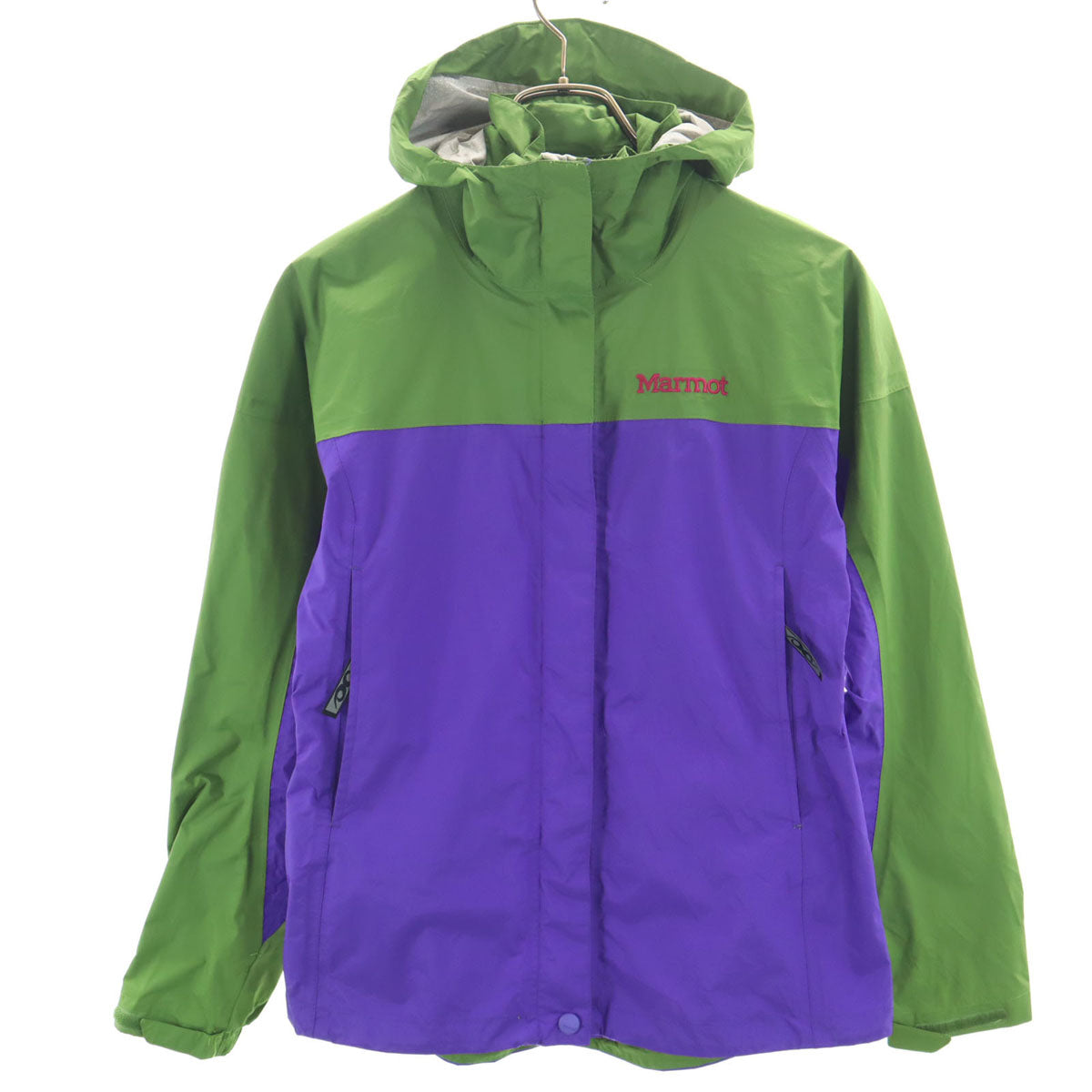 MARMOT マーモット ナイロンジャケット XS パープル アウトドア レディース