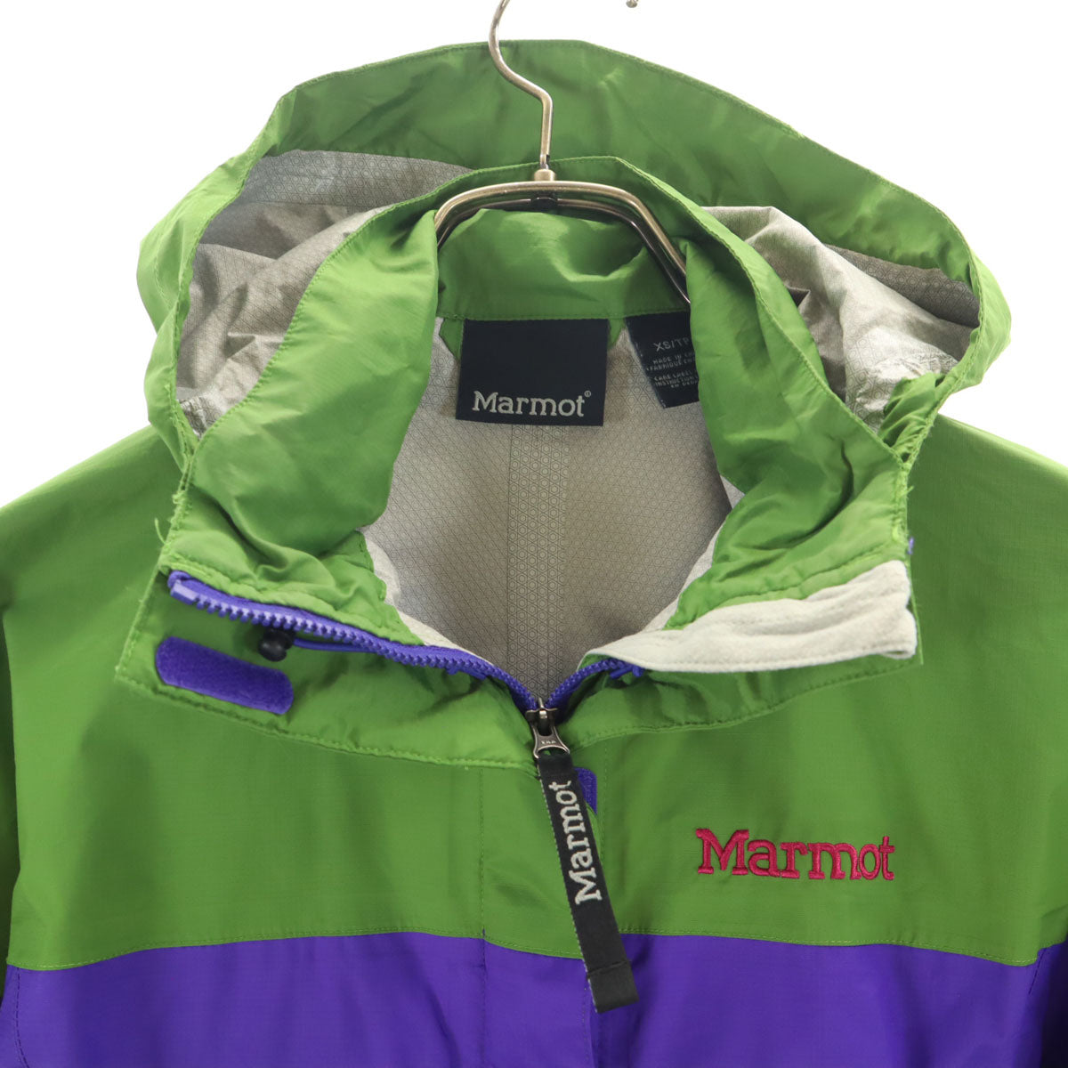 MARMOT マーモット ナイロンジャケット XS パープル アウトドア レディース