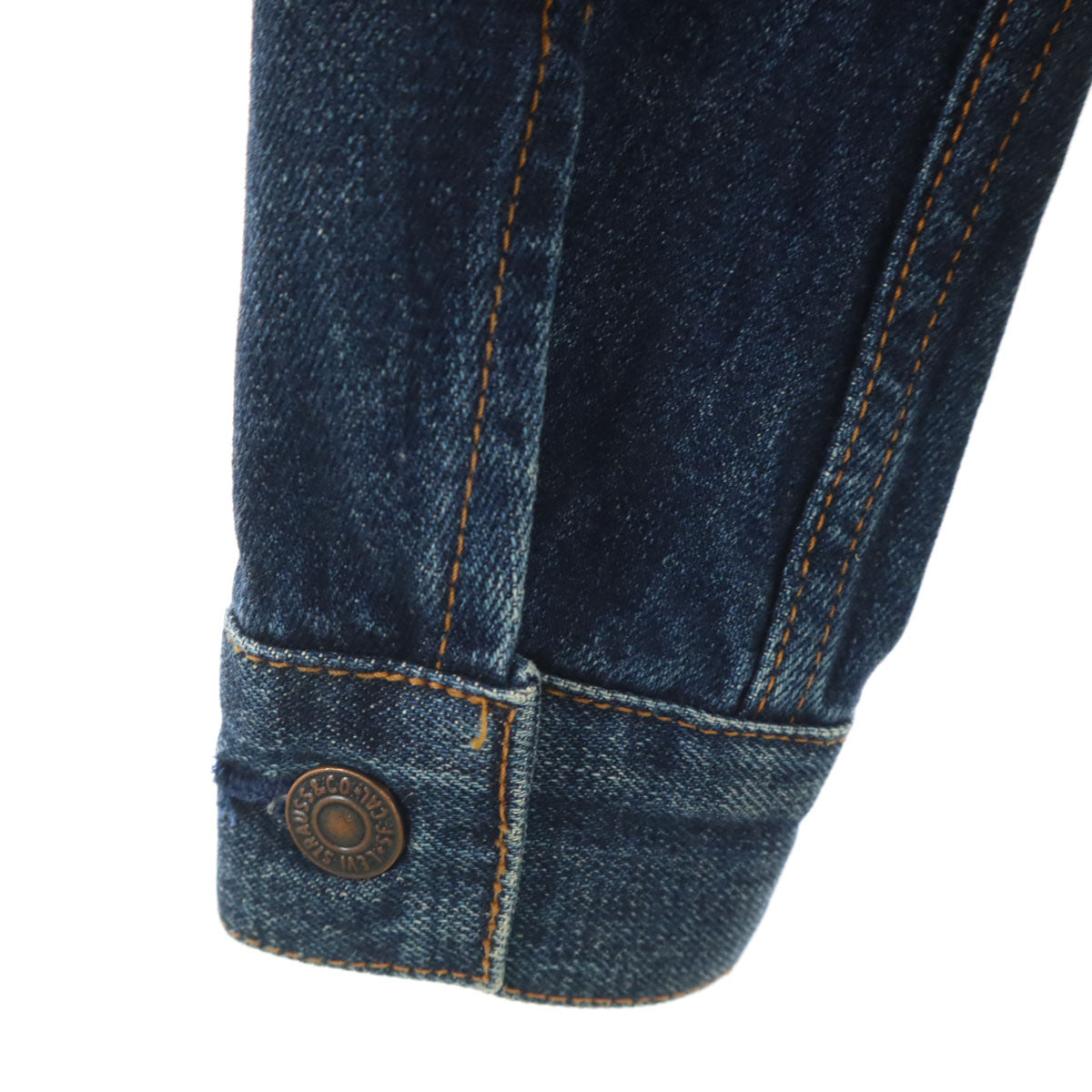 Levi's リーバイス 90s 78500 日本製 オールド デニムジャケット S インディゴ ジージャン トラッカー レディース