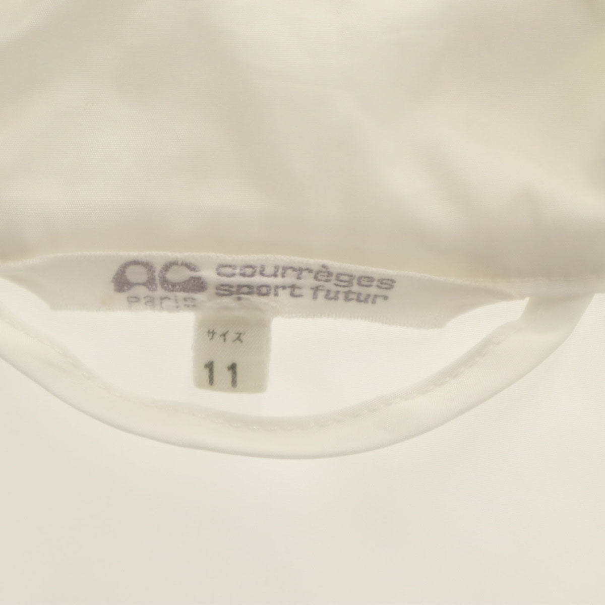 courreges クレージュ ウインドブレーカー 11 ホワイト レディース