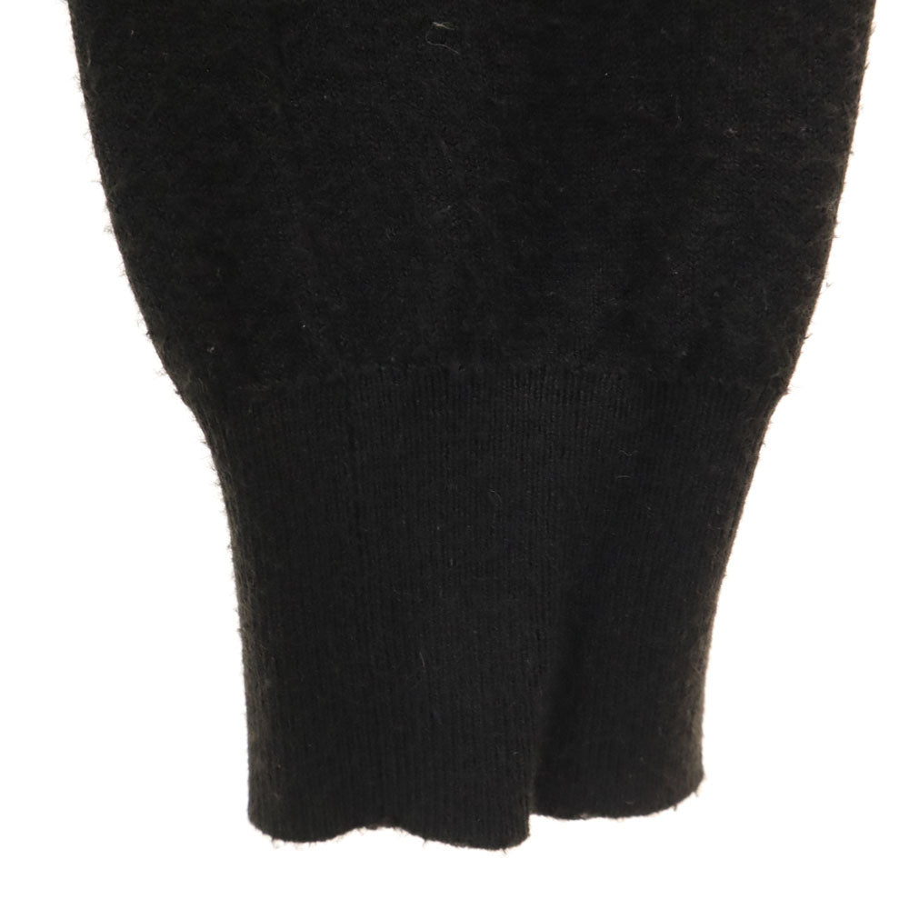 DOLCE&GABBANA ドルチェアンドガッバーナ イタリア製 長袖 Vネック ニット 40 ブラック セーター レディース