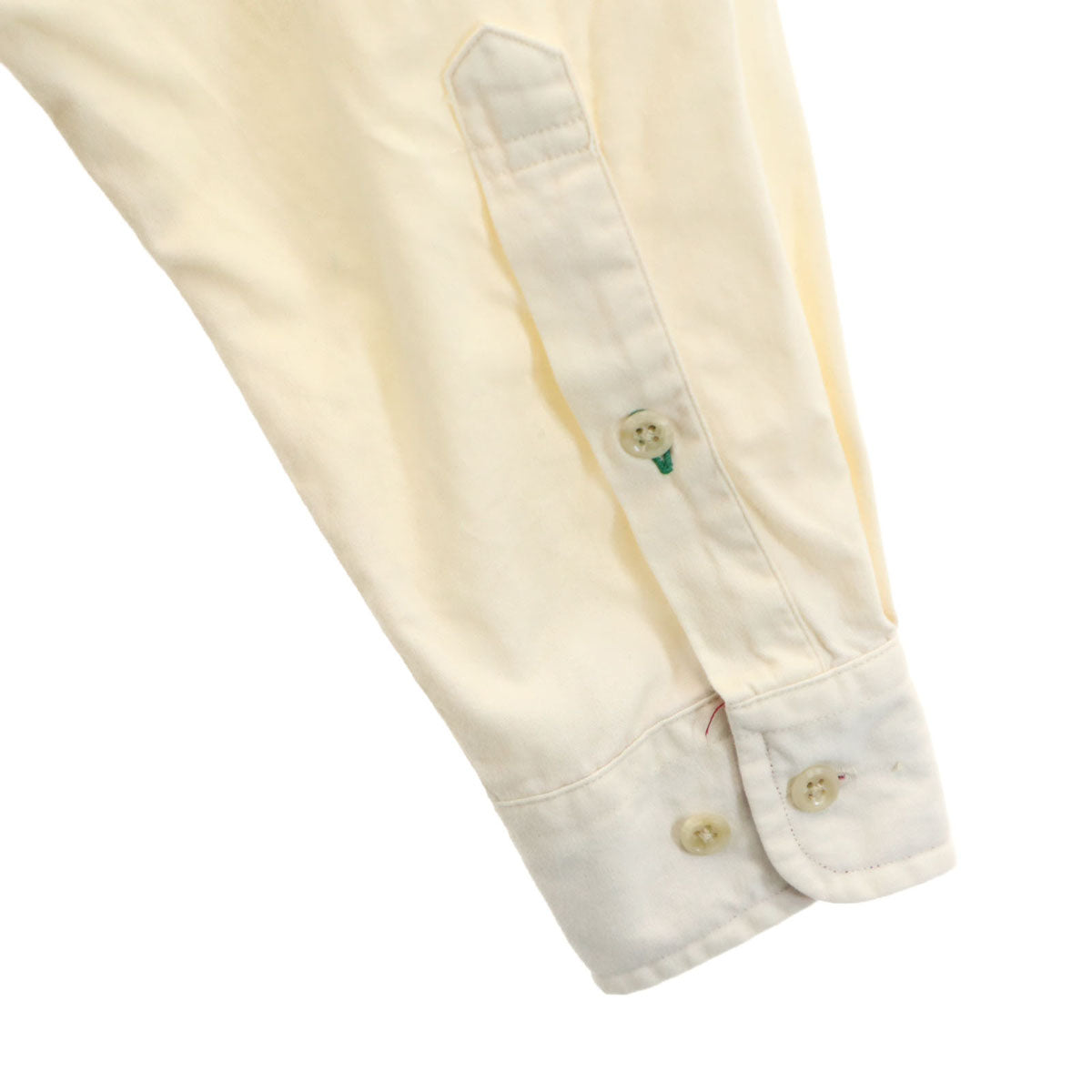 TOMMY HILFIGER トミーヒルフィガー 90s オールド バック フラッグロゴ 長袖 ボタンダウンシャツ S ネイビー メンズ